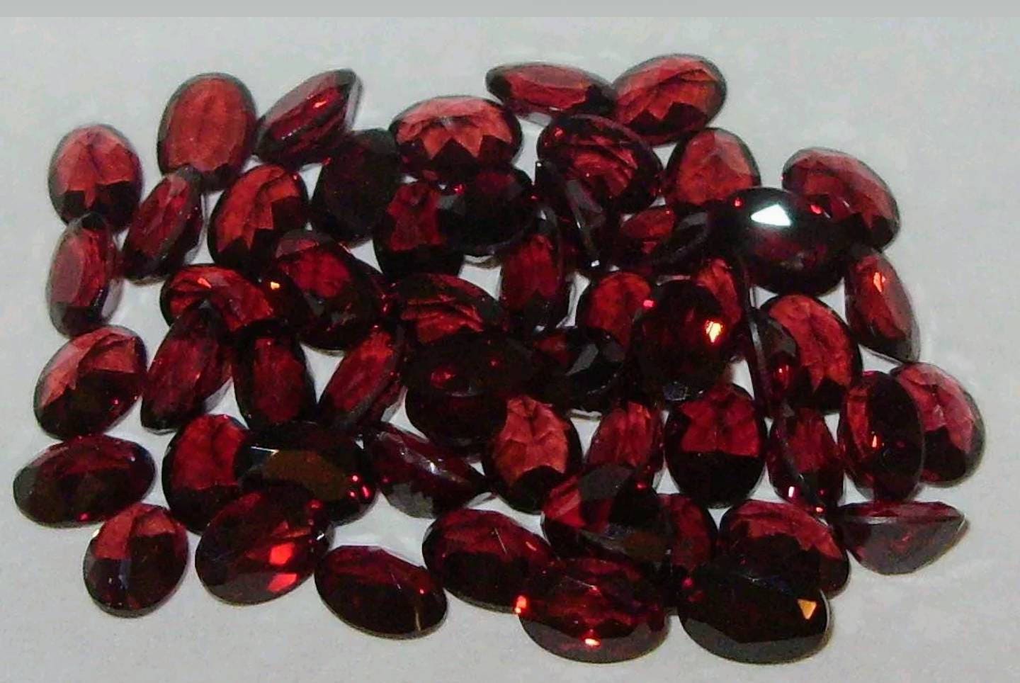 Wholesale Natural Genuine African Garnet Loose Stones - 7x5mm, 8x6mm, 9x7mm Oval Cut, VVS Eye Clean, January Birthstone for Jewelry Making, Engagement Rings & Healing Crystals