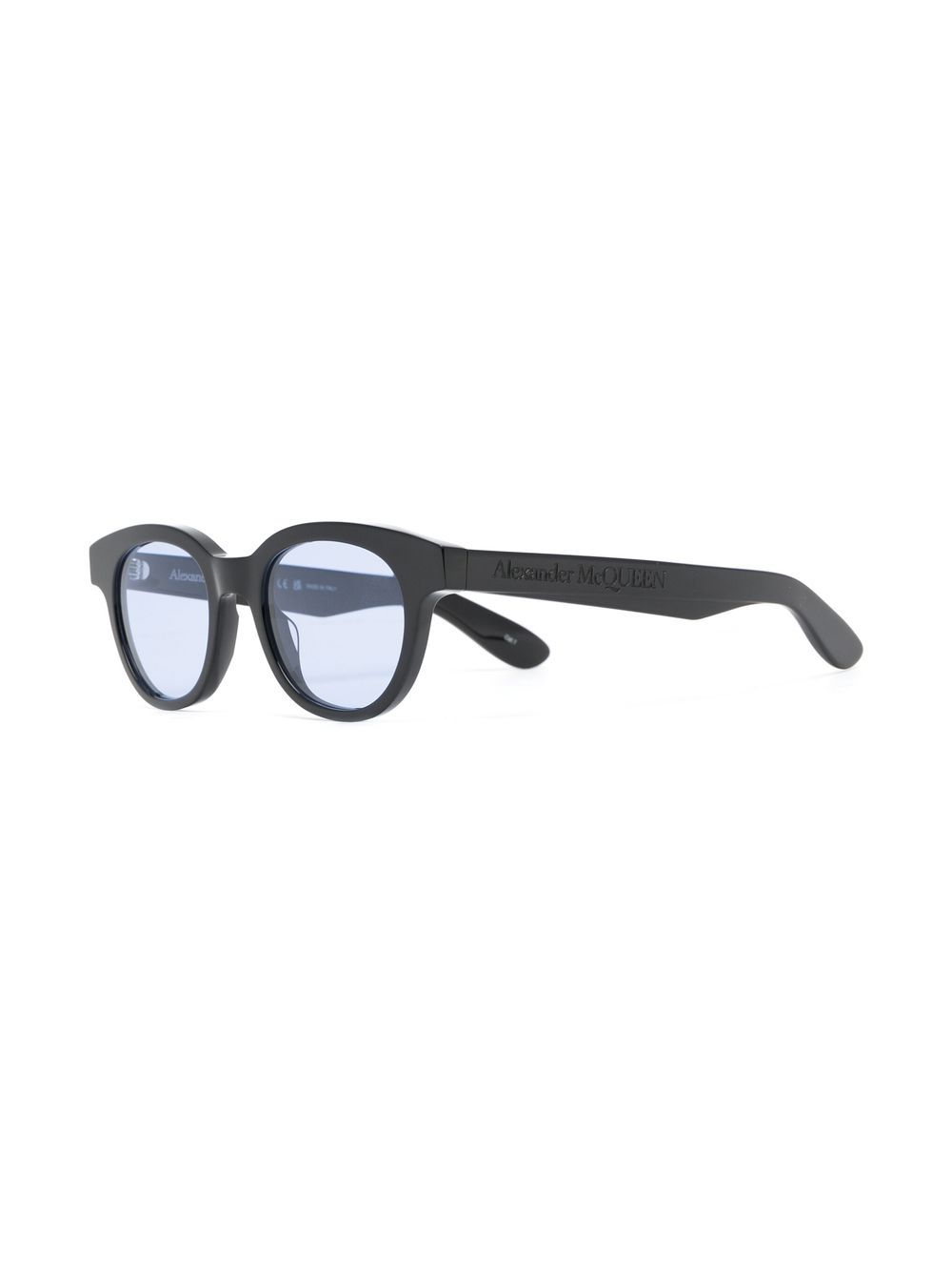 Alexander McQueen Black Sunglasses for Women & Men - Luxury Designer Shades for Fashion, Travel & Outdoor Activities