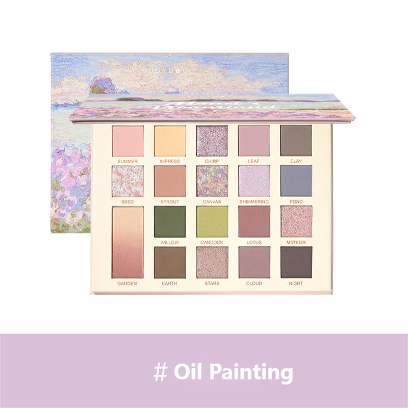 JUDYDOLL 20 Color Matte & Shimmer Eyeshadow Palette - Highly Pigmented, Long Lasting Makeup for Party, Wedding & Everyday Wear