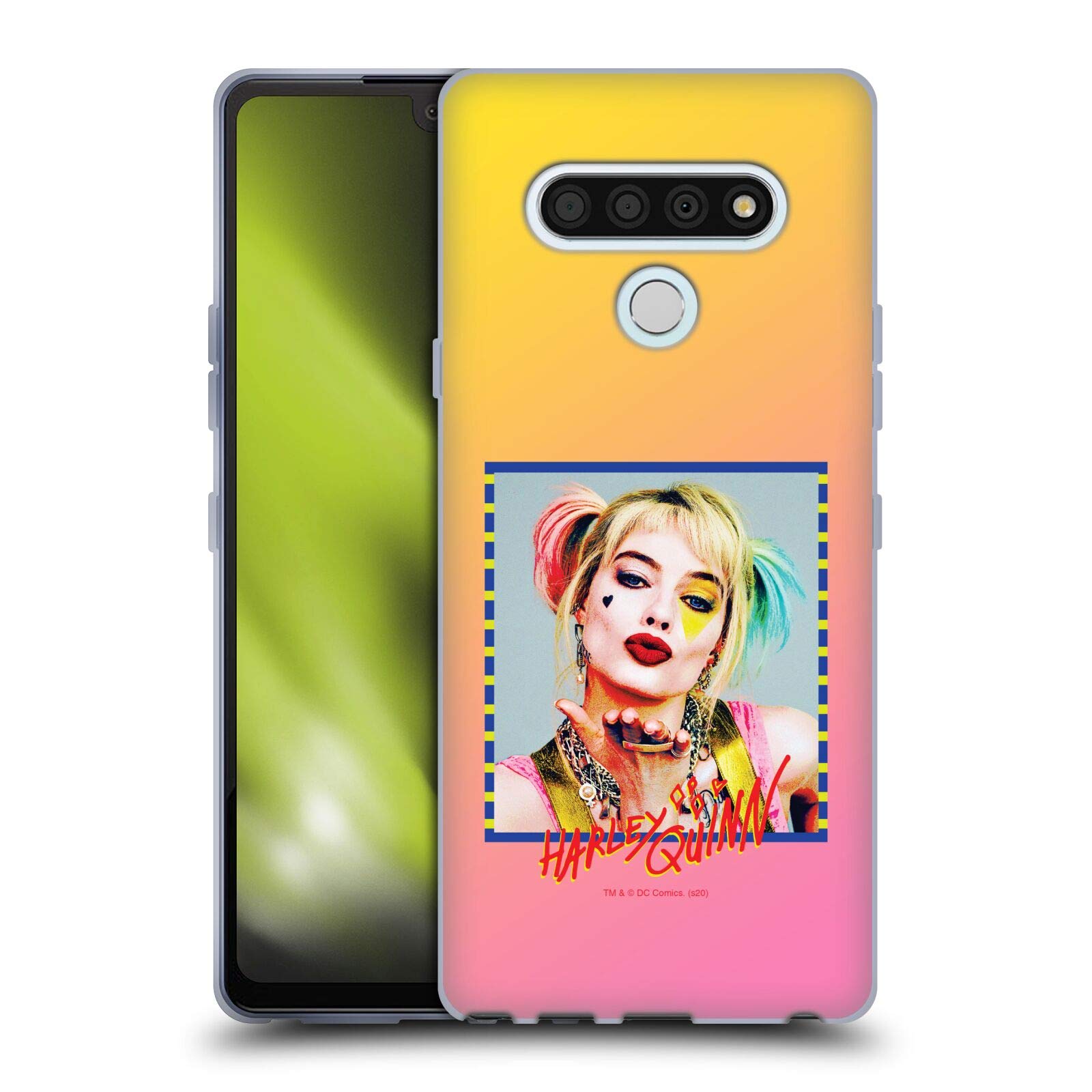 Birds of Prey DC Comics Harley Quinn Soft Gel Case for LG Stylo 6 | Officially Licensed by Head Case Designs | Perfect for Daily Use & Comic Conventions