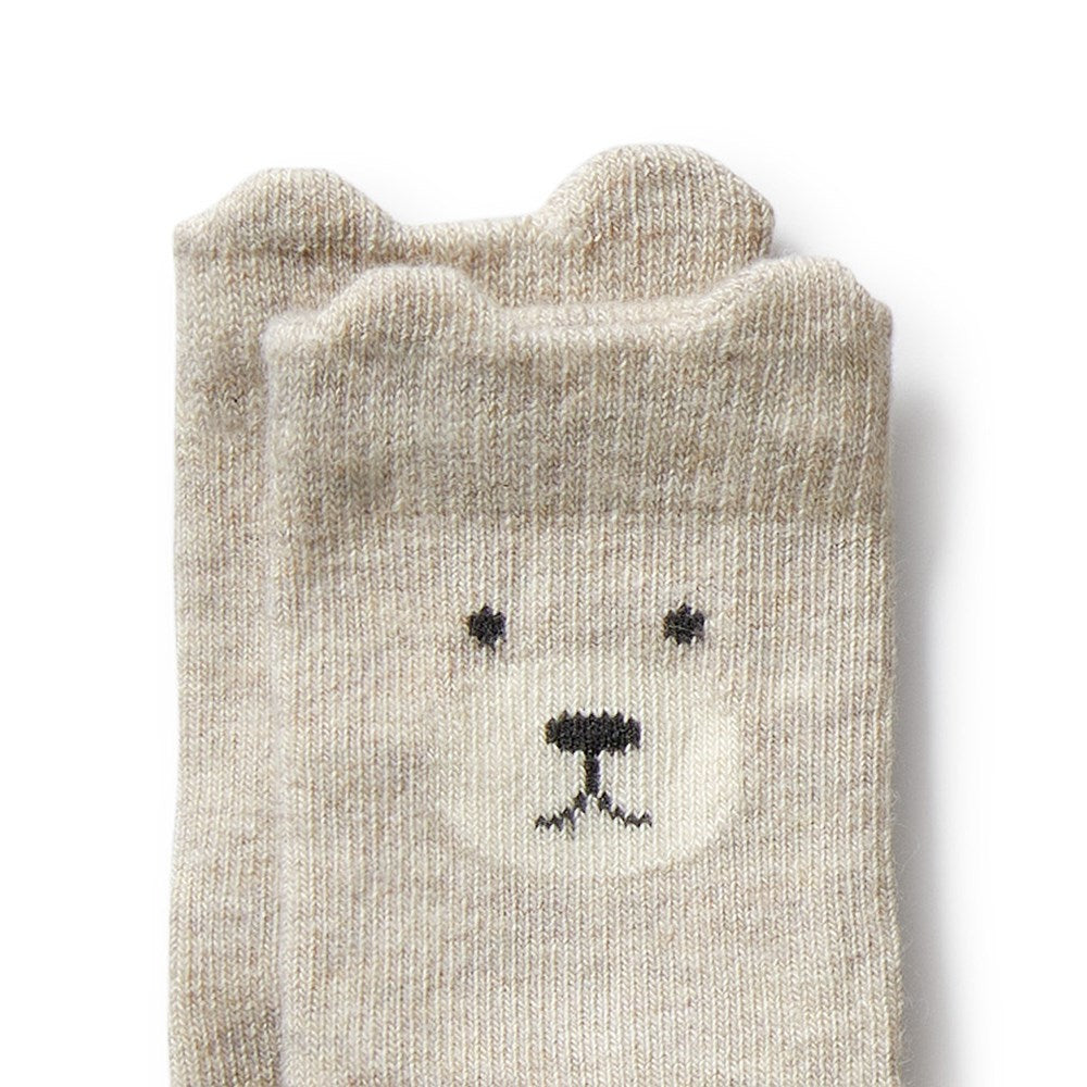 Organic Baby Socks 4-Pack - Soft Unisex Cotton Socks for Newborns & Infants - Perfect for Daily Wear, Playtime & Photo Shoots