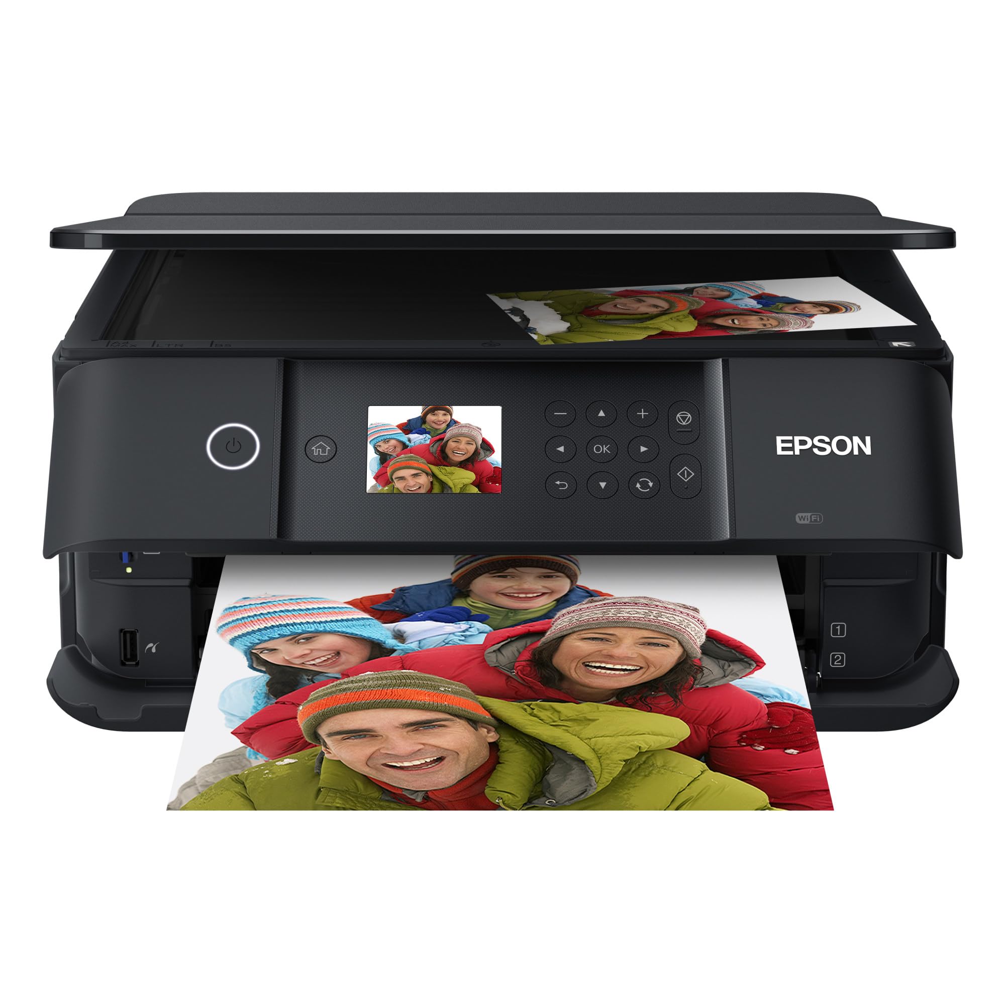 Epson Expression Premium XP-6100 Wireless All-in-One Color Photo Printer with Scanner, Copier & Fax - High Quality Printing for Home Office, Photography & Small Business Use