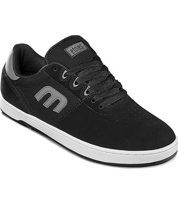Etnies Wallen Skate Shoes for Men - Black Grey | Durable & Comfortable Sneakers for Skateboarding, Streetwear & Casual Wear