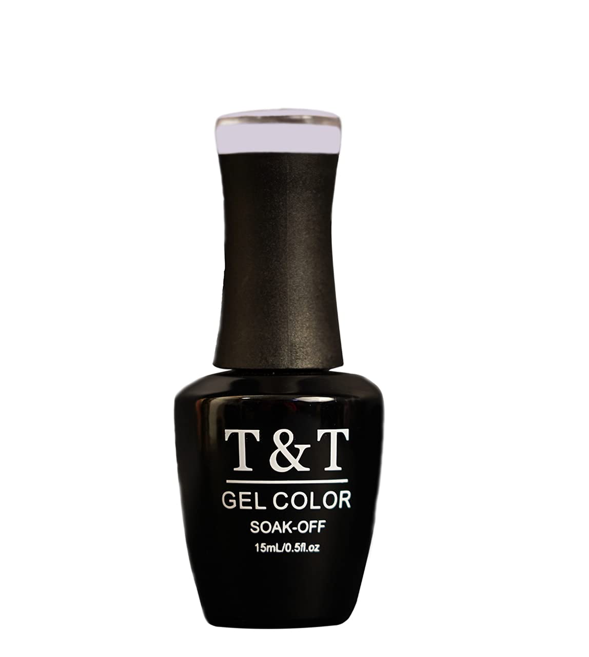 T&T Professional UV LED Gel Nail Polish - 15ml Salon Quality Grey Nail Art Polish for Manicure, DIY Home Use & Gifts | Perfect for Weddings, Parties & Special Occasions