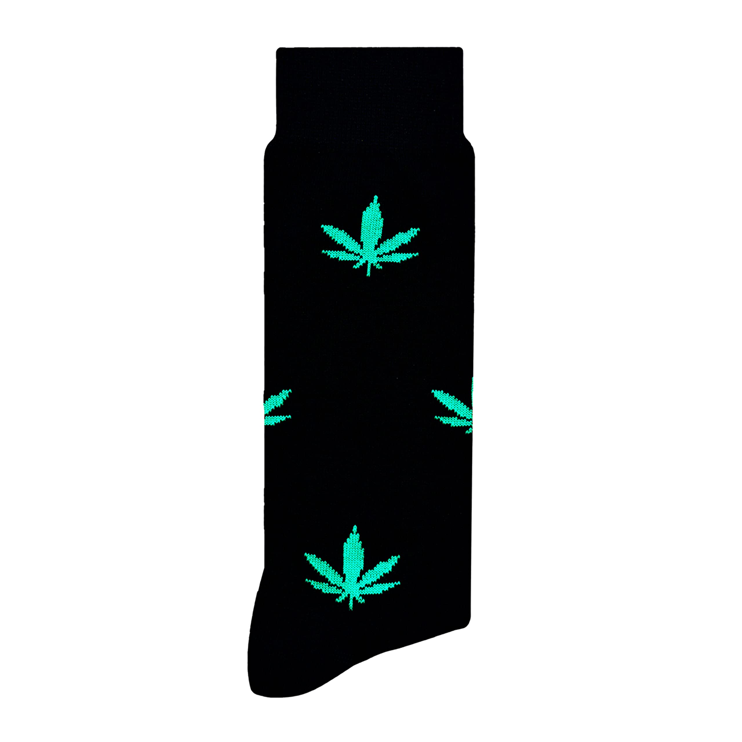 Funny Marijuana Socks - Novelty Cool & Cute Cannabis Print Socks for Women, Men, Girls & Boys | Perfect for Stoner Gifts, 420 Parties & Casual Wear