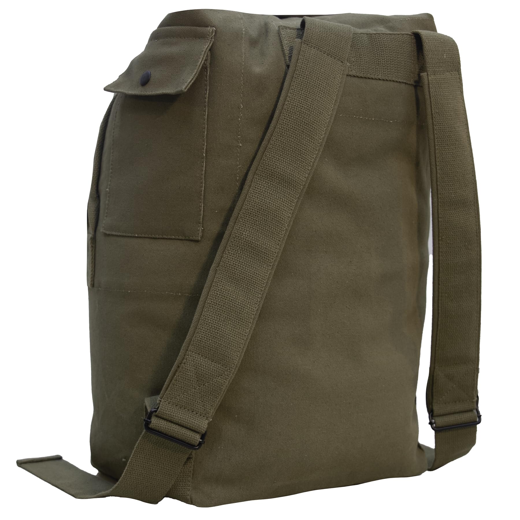 Rothco Nomad 38L Canvas Duffle Backpack - Waterproof Gym Bag for Men & Women - Perfect for Travel, Sports, Hiking & Workout - Convertible Duffel Bag with Shoulder Straps