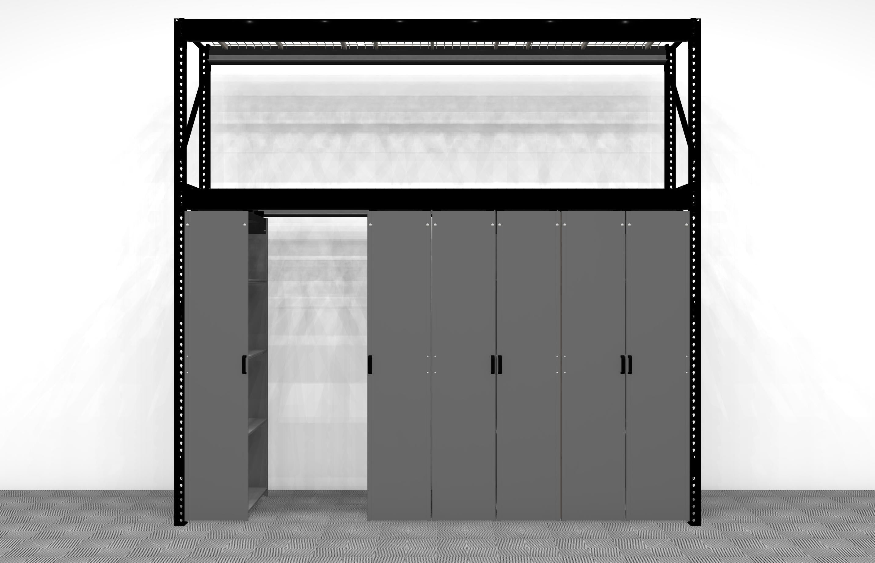Levrack Heavy Duty Storage Shelving Units - Durable Metal Shelves for Garage, Warehouse & Home Organization