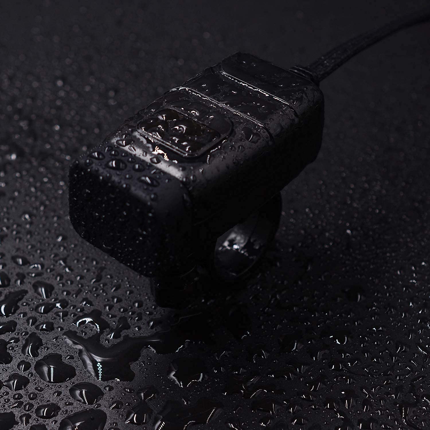 Vemote Waterproof Motorcycle USB Phone Charger - 6.8A Dual Port QC3.0 Fast Charging with Voltmeter, ON/Off Switch & Fuse - SAE USB Adapter for Phone, Tablet, Camera, GPS - Fits 7/8inch Handlebar (Red) - Perfect for Long Rides, Road Trips & Adventure Motorcycling