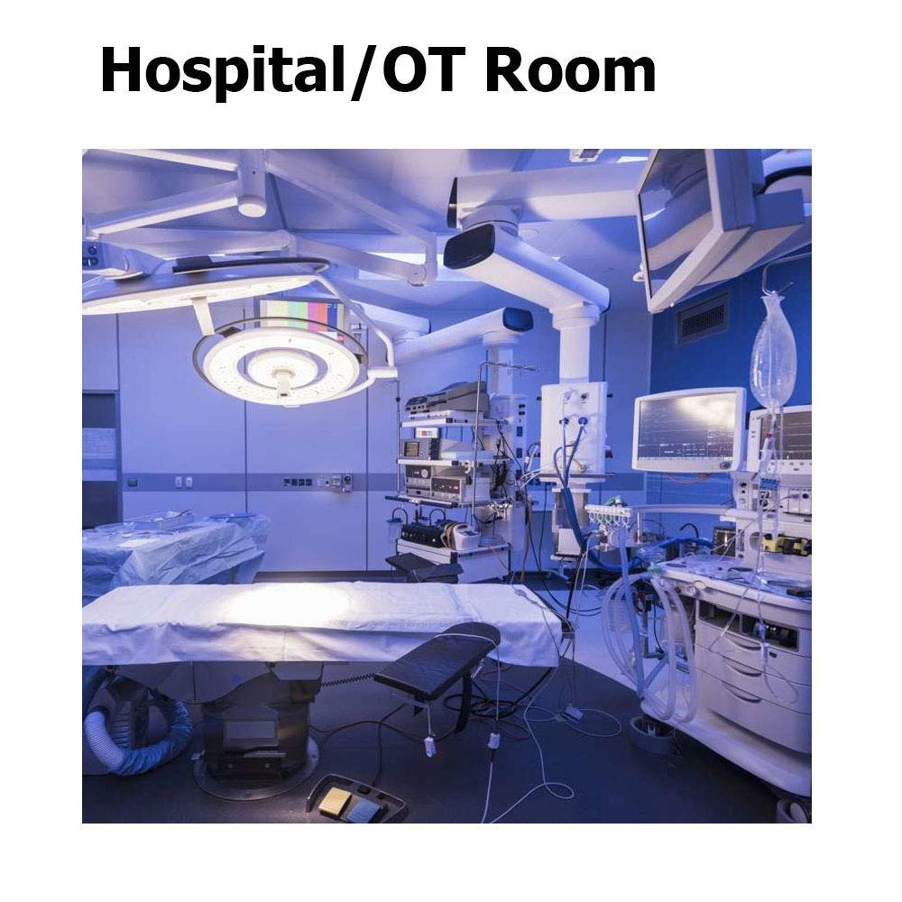 Hospital Room Pressure Monitor with Calibration Certificate - Accurate Airflow Measurement for Isolation Wards, ORs & Cleanrooms