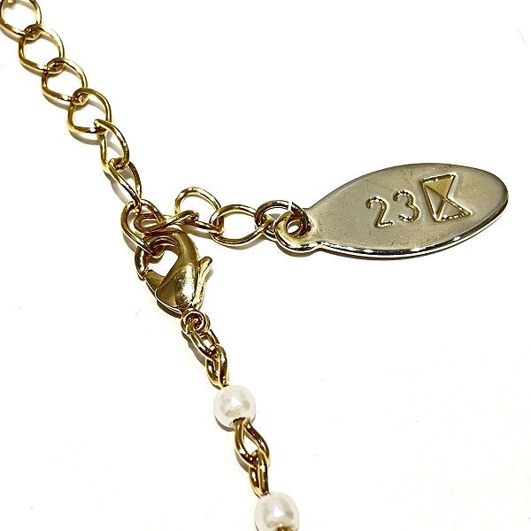 23K Gold Plated Long Necklace for Women - Elegant Layering Jewelry for Daily Wear, Parties & Special Occasions