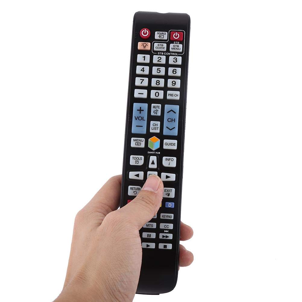 Universal BN59-01179A Replacement Remote Control for Samsung LCD LED Smart TVs - Compatible with Multiple TV Models (Great for Living Room, Bedroom & Home Theater Use)