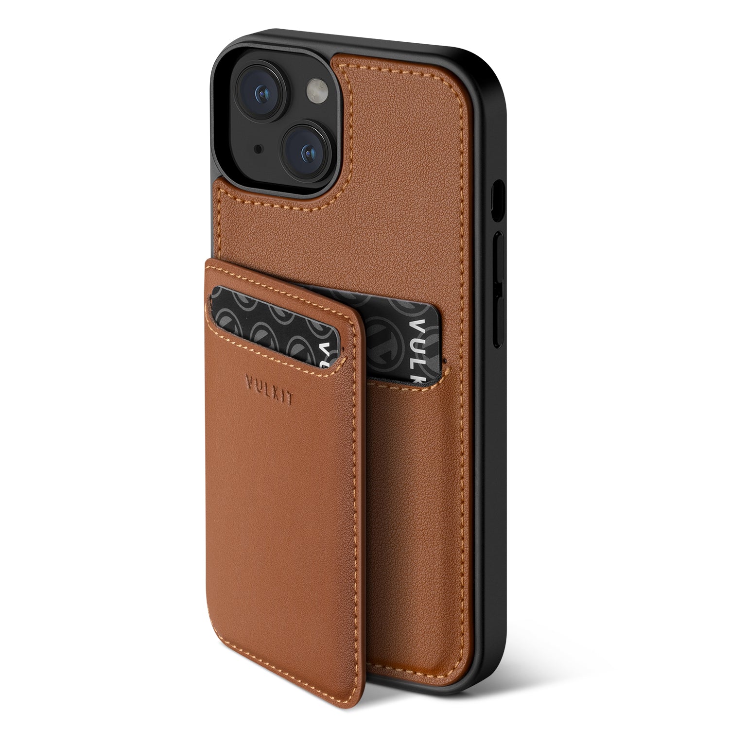 Premium Leather Magnetic Wallet Case for iPhone 14 Series - Shockproof Protection with Built-in Card Holder | Perfect for Everyday Use, Travel & Business Meetings