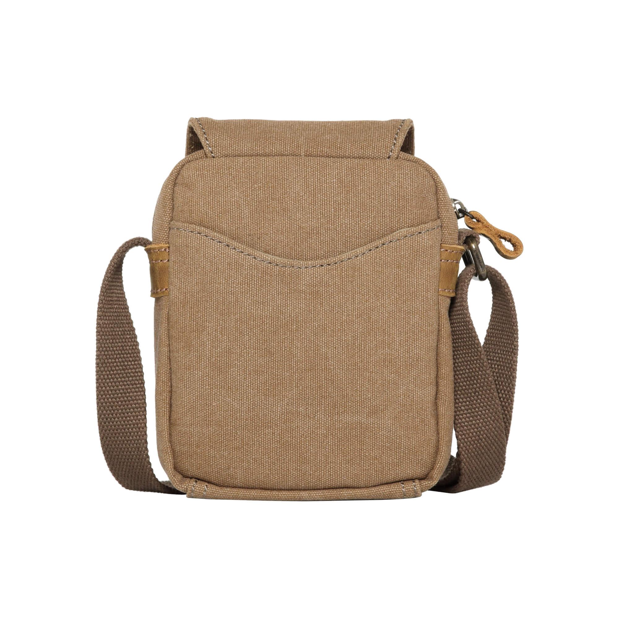 TRP0213 Troop London Classic Canvas Crossbody Bag for Men & Women - Stylish & Durable Everyday Shoulder Bag for Work, Travel & Casual Outings
