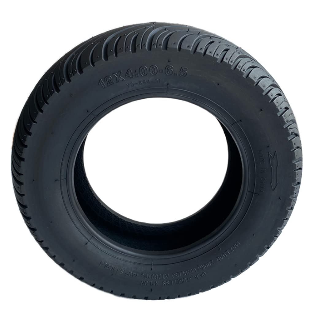 **WANGXUEJ 12x4.00-6.5 Solid Tubeless Tires for Electric Scooters - Replacement Tyres for Gas/Electric/Self-Balancing Scooters - Durable All-Terrain Performance for Commuting & Urban Riding - Perfect for Daily Commute, City Travel & Outdoor Adventures - Ideal for Smooth Rides on Pavement, Bike Lanes & Light Trails - Great for Commuting to Work, School, or Exploring the City**