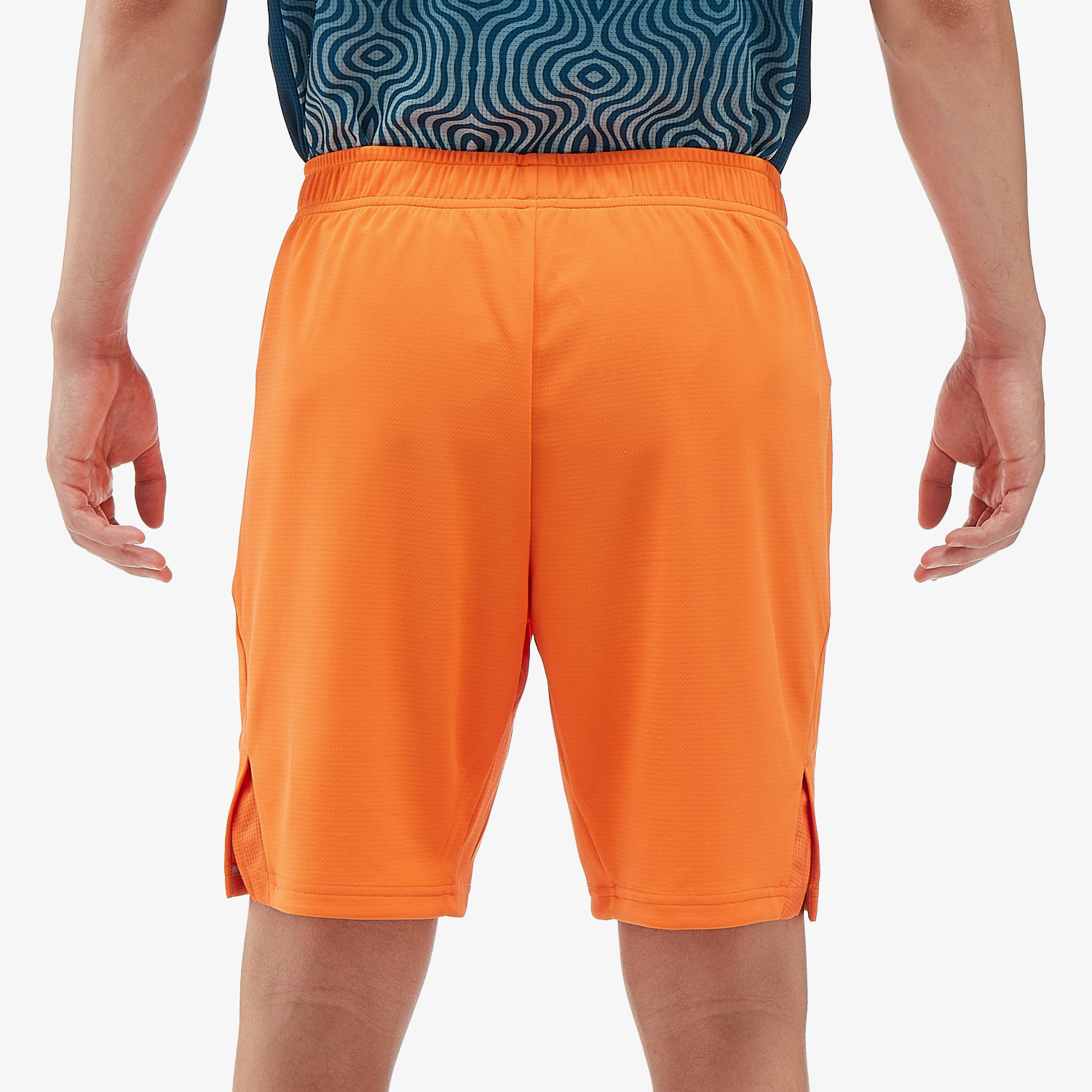 Yonex Men's Knitted Half Pants 15170 - Bright Orange | Comfortable Athletic Shorts for Tennis, Running & Casual Wear