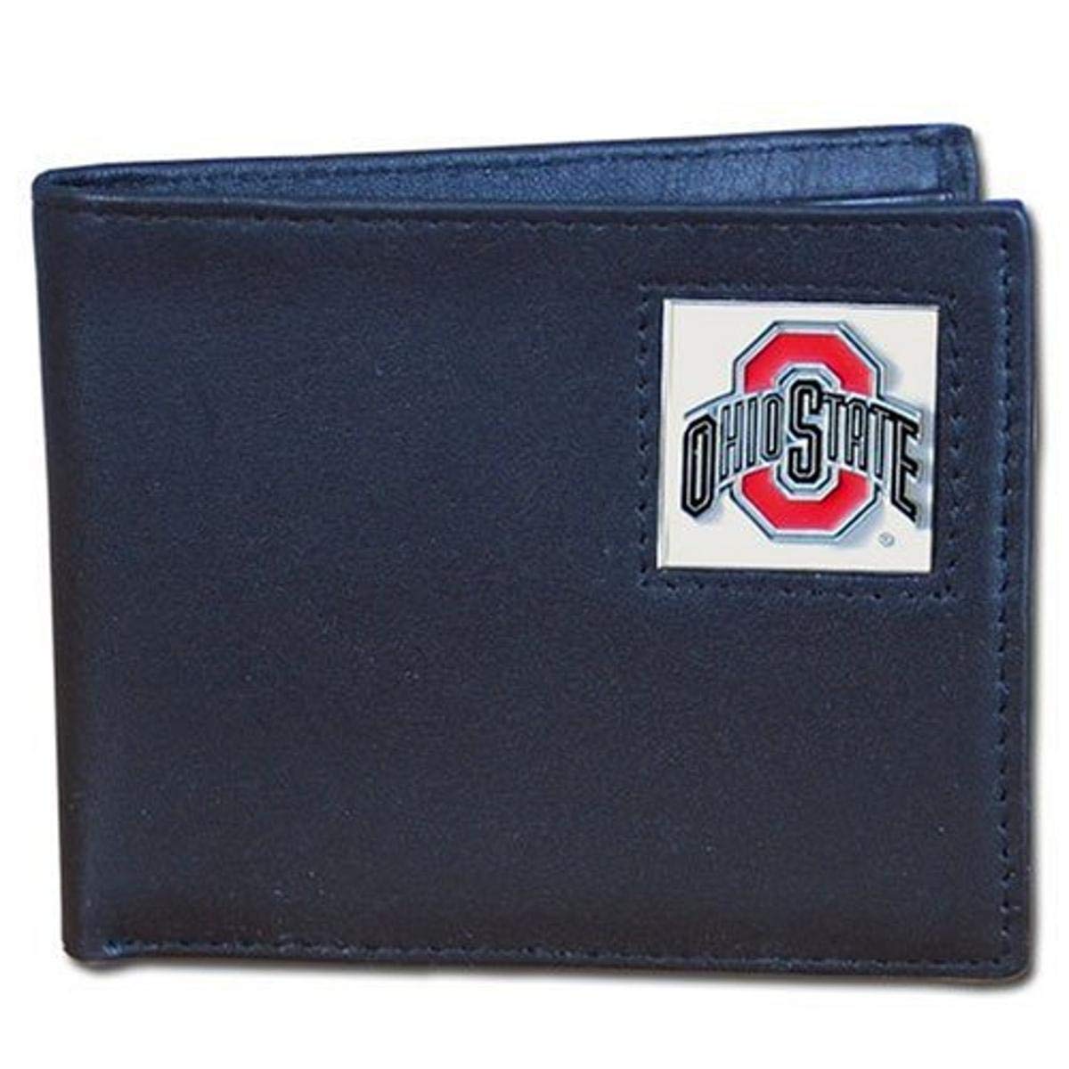 Siskiyou Sports NCAA Genuine Leather Bi-fold Wallet for Men - Perfect for College Fans, Everyday Use & Gifts