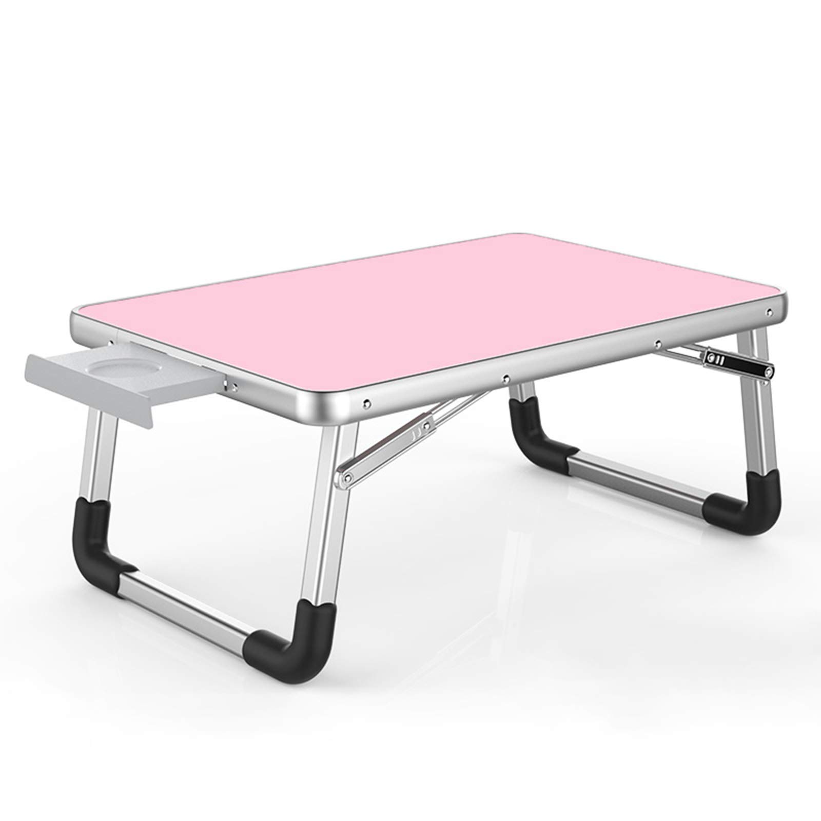 Foldable Laptop Desk with Drawers - 75kg Heavy Duty Portable Bed Tray, Sofa Desk & Picnic Table - Perfect for Home Office, Breakfast in Bed, Reading & Outdoor Activities