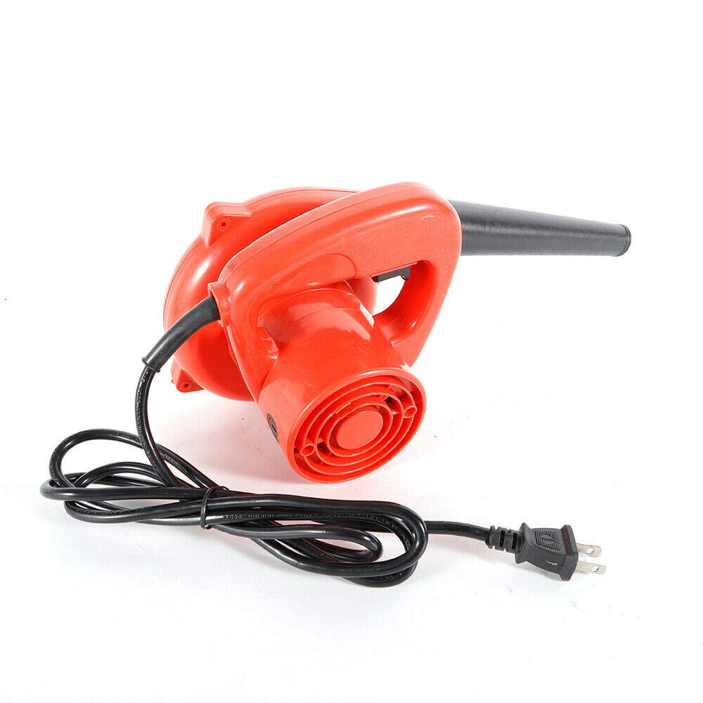 1100W Electric Leaf Blower - Corded 110V Garden Blower & Vacuum for Leaves, Dust, Debris | Portable Yard Cleaner for Lawn, Patio, Computer & Car Cleaning
