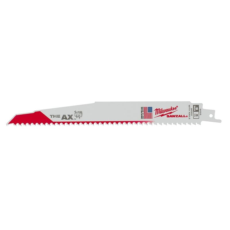 5-Pack 9-Inch 8 TPI SAWZALL Reciprocating Saw Blades - Ideal for Wood, Metal, and Demolition Projects