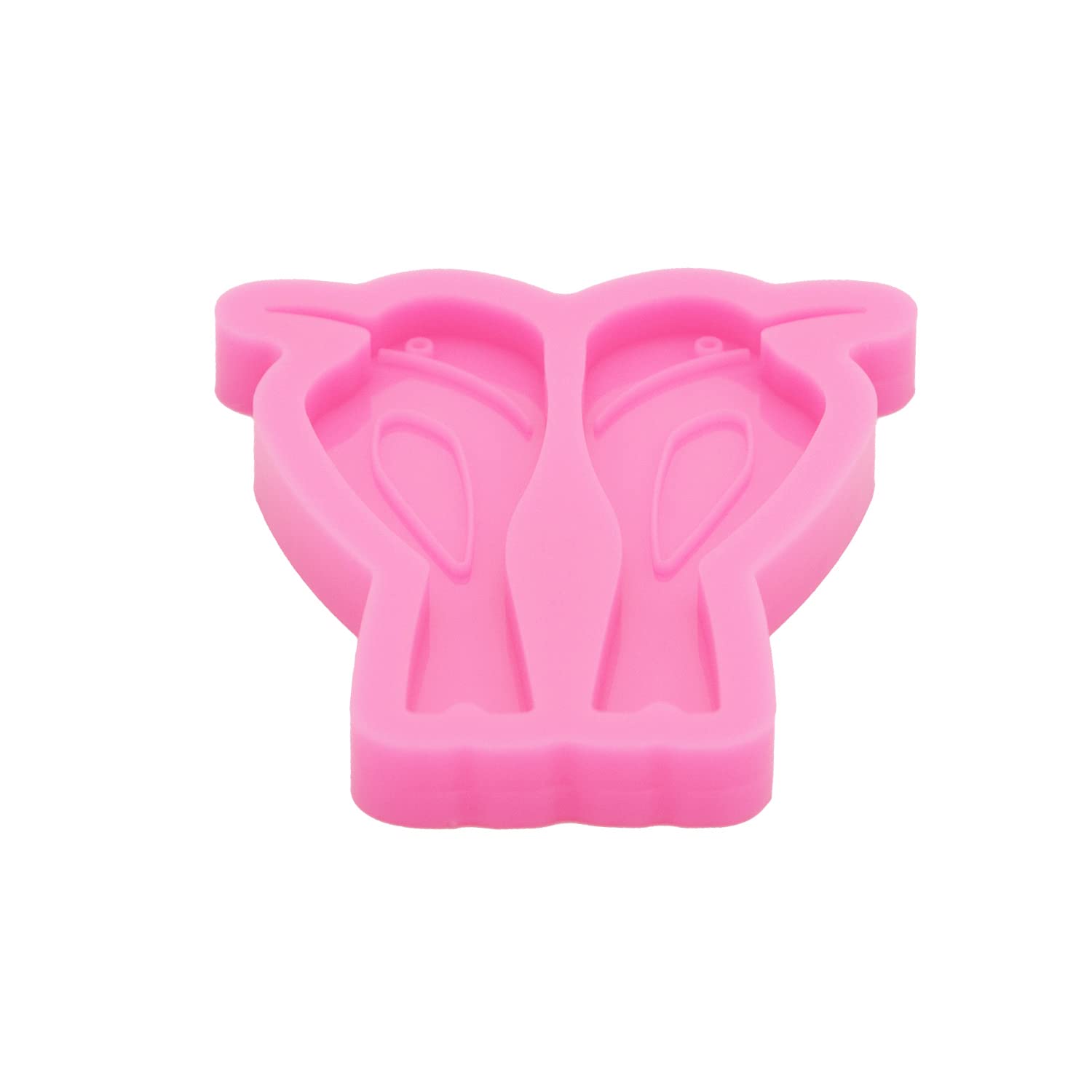 Angel Wings Shiny Silicone Mold for DIY Jewelry Making - Bird Earrings Studs Resin Craft Mold - Perfect for Epoxy Resin Crafts, DIY Ear Studs & Handmade Jewelry Accessories - Great for Gifts, Fashion Jewelry Making & Craft Projects