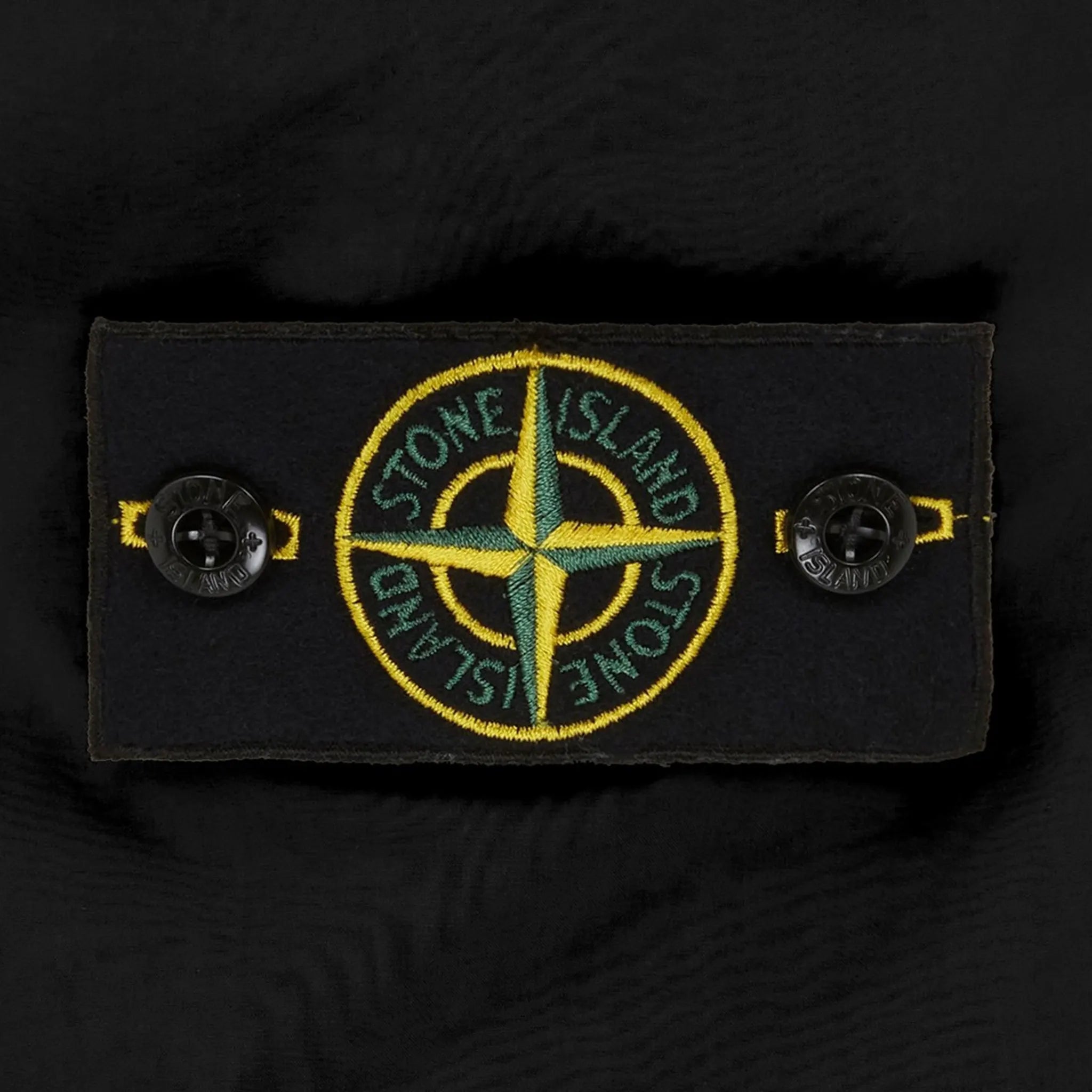 Stone Island Black Cargo Pants for Men - Military Style Tactical Pants with Multiple Pockets | Perfect for Outdoor Activities, Hiking, and Urban Streetwear Fashion