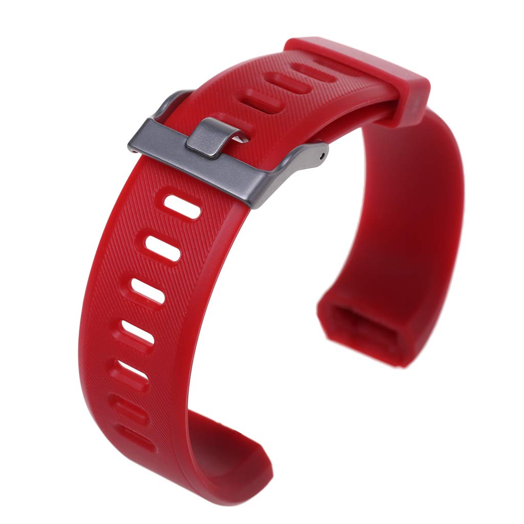 Waterproof Silicone Strap for ID115 PLUS Smartwatch - Durable, Wear-Resistant Replacement Band for Fitness & Daily Use