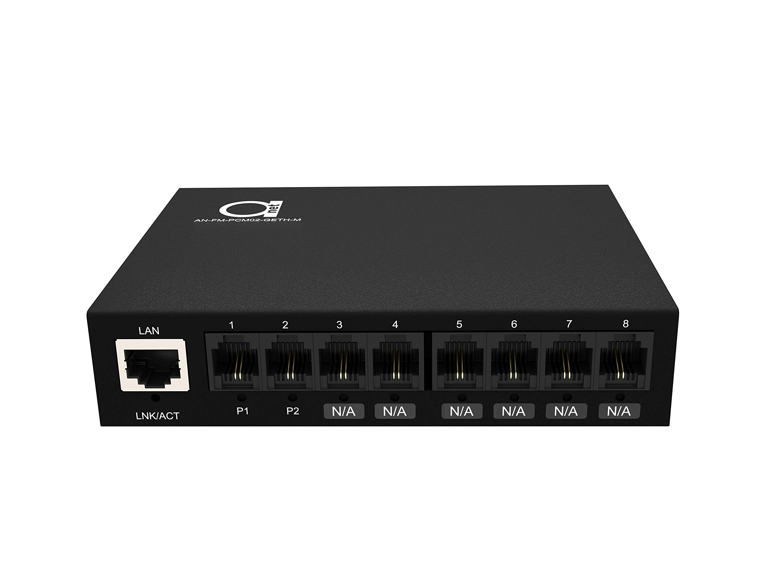 2 Pack RJ11 Telephone & Gigabit Ethernet Fiber Optic Converter - FXS/FXO VoIP Extender Kit - Supports Single/Multimode Fiber up to 20km (12.4mi) - Perfect for Office VoIP Systems, Remote Workstations & Long-Distance Network Extensions