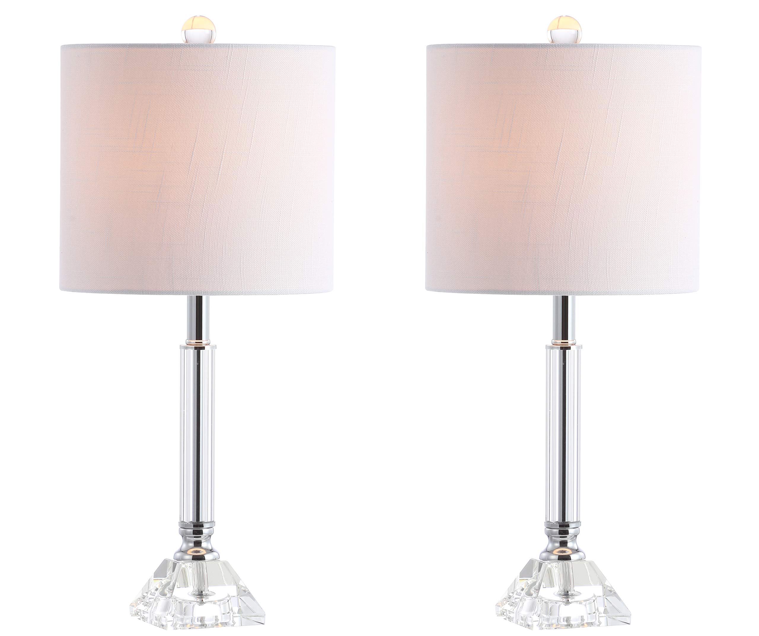 JONATHAN Y JYL2078A-SET2 Crystal LED Table Lamp Set of 2 - 19.5