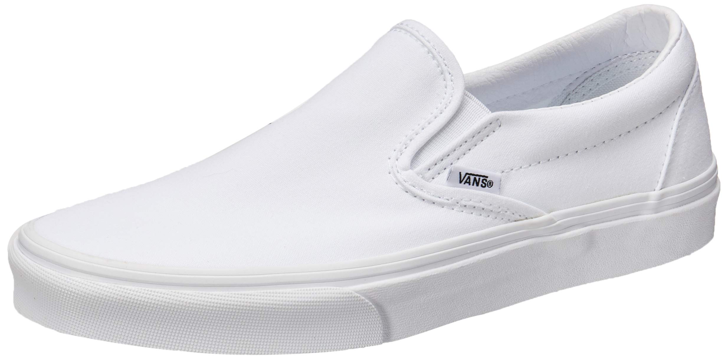 Vans Unisex Slip-On True White Skate Shoes - VN000EYEW00 | Comfortable Casual Sneakers for Men & Women | Perfect for Skateboarding, Streetwear & Everyday Fashion