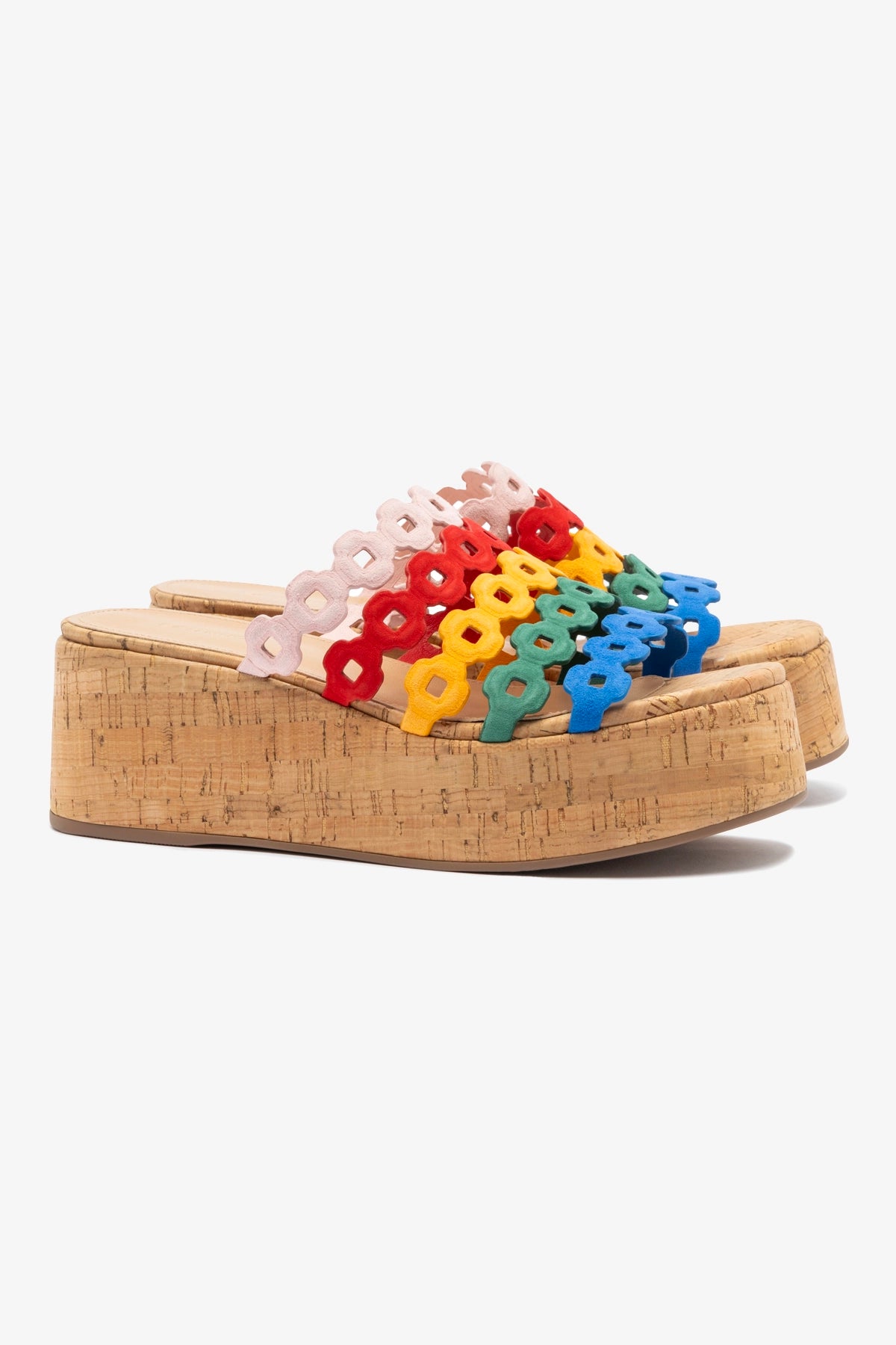 Charli Mule Women's Multicolor Leather Slip-On Shoes - Perfect for Casual Outings, Office Wear & Summer Comfort