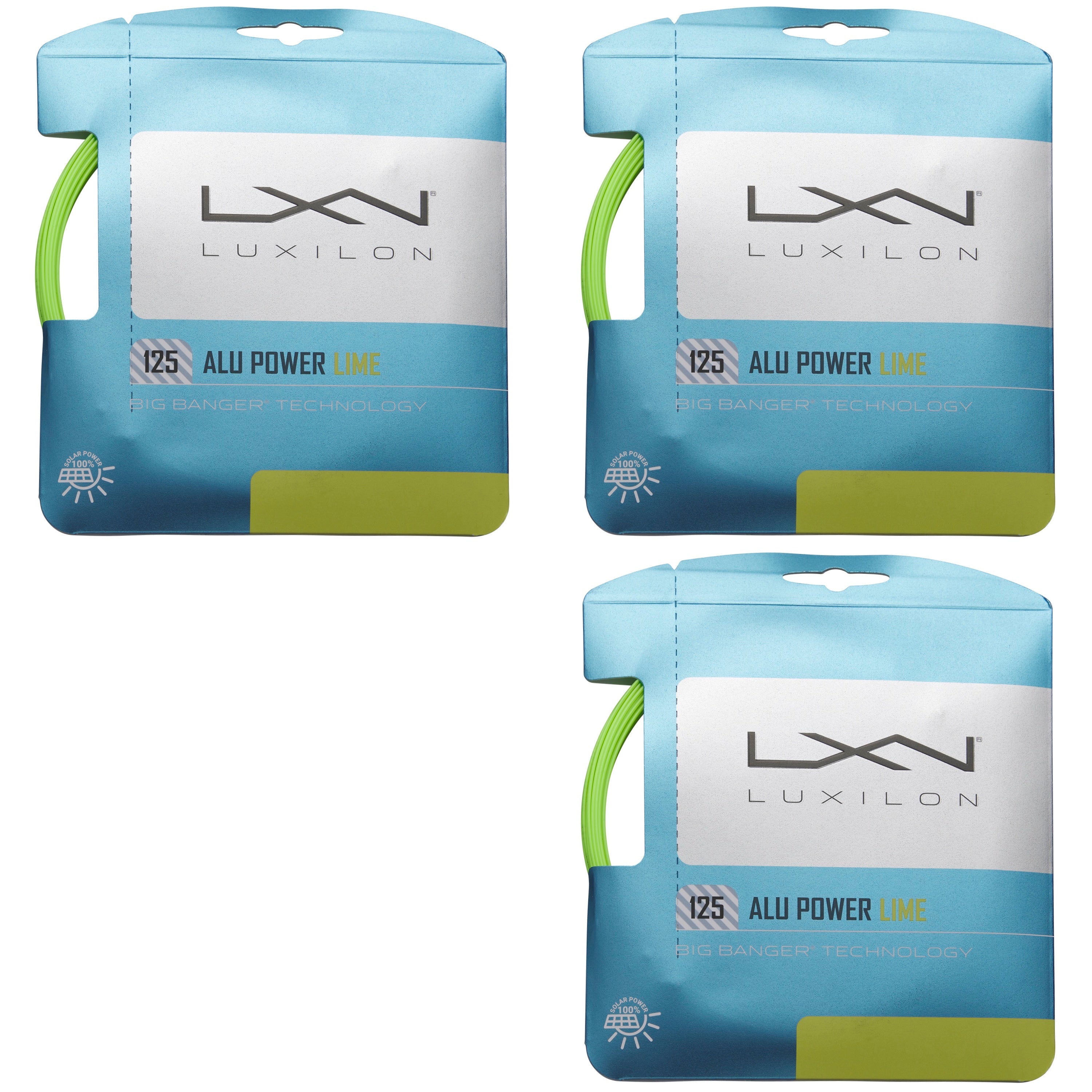 Luxilon ALU Power Lime Tennis String - High Performance Polyester String for Tennis Rackets | Perfect for Competitive Play & Advanced Players