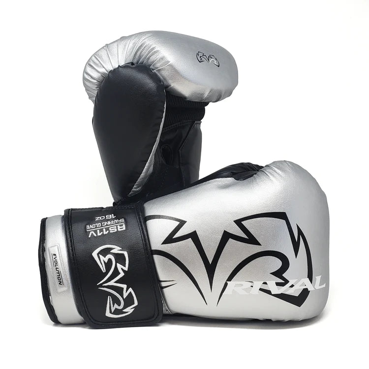 RIVAL RS11V EVOLUTION Sparring Gloves - Premium Boxing Training Gloves for Men & Women - Ideal for MMA, Kickboxing, and Heavy Bag Workouts