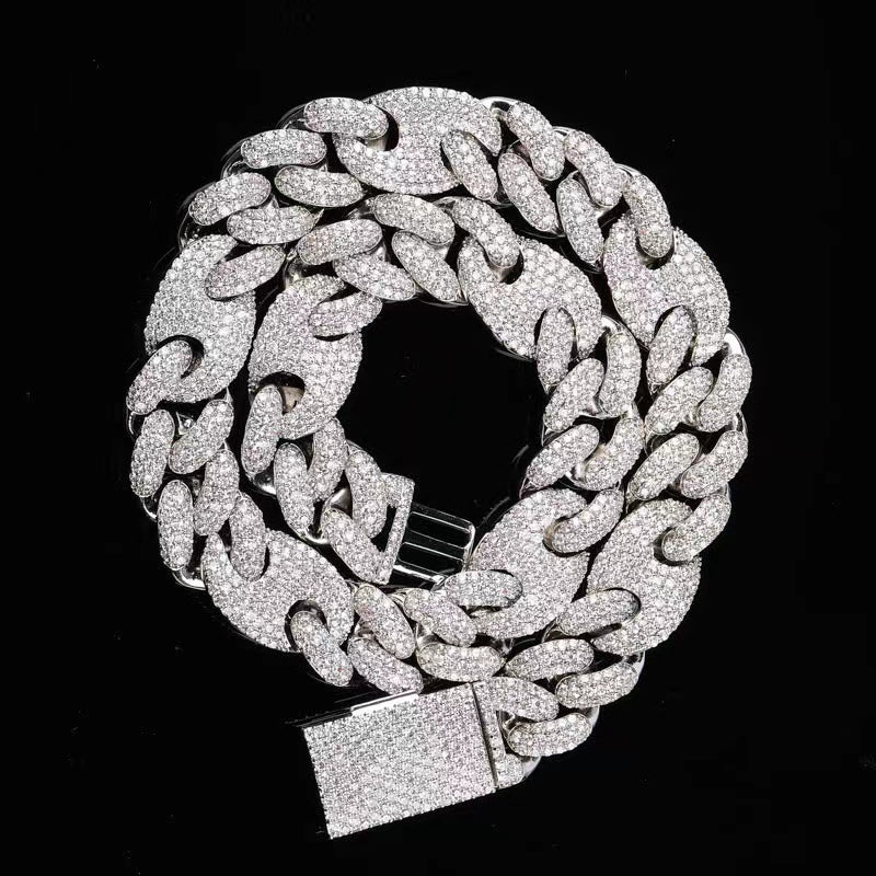 8 Iced Out Diamond Moissanite Bracelet for Women - Luxury Tennis Bracelet with 925 Sterling Silver - Perfect for Parties, Weddings & Special Occasions