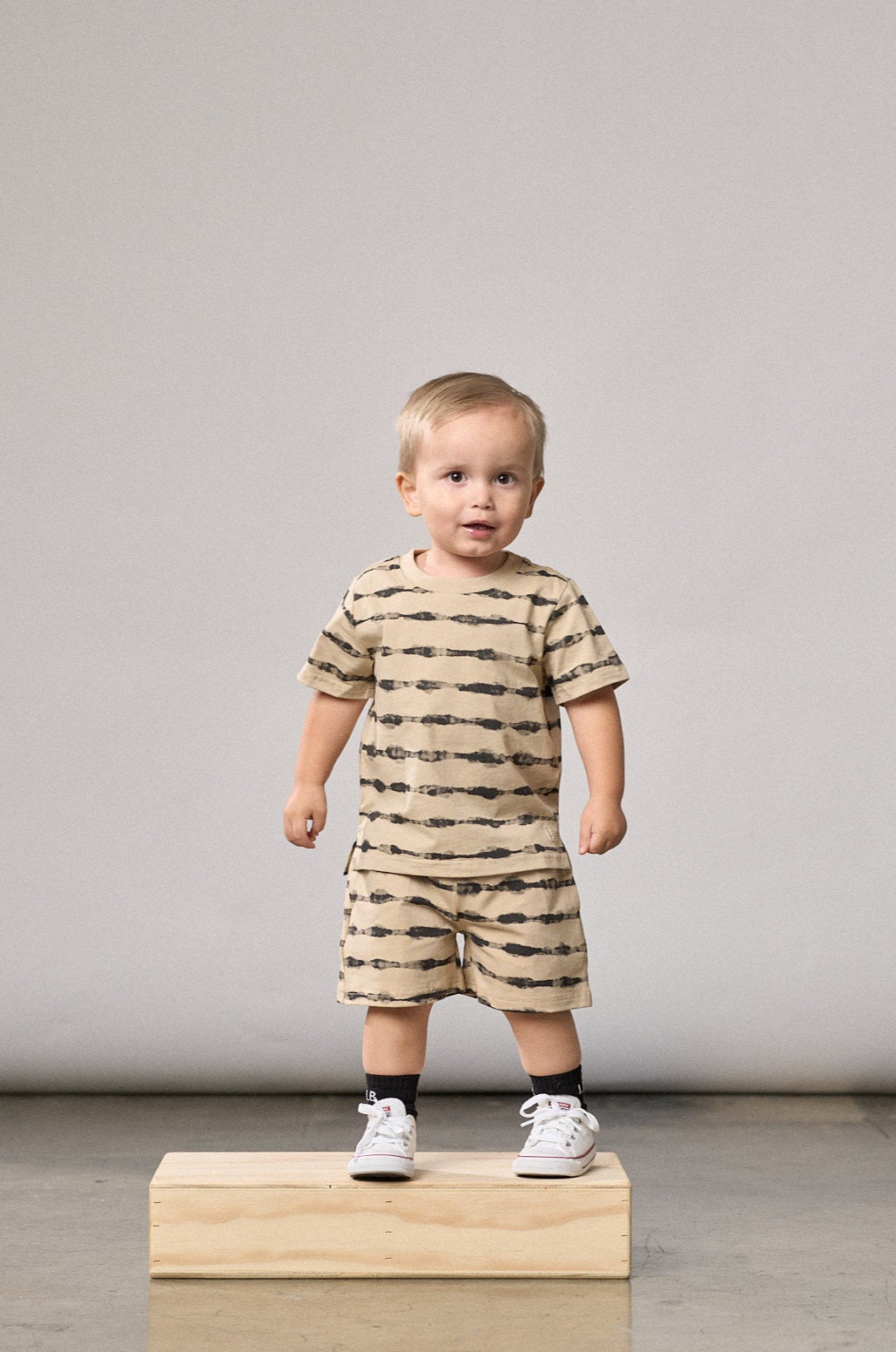 Static Stripe Short - Trendy Striped Casual Shorts for Men & Women | Perfect for Summer, Beach, and Outdoor Activities