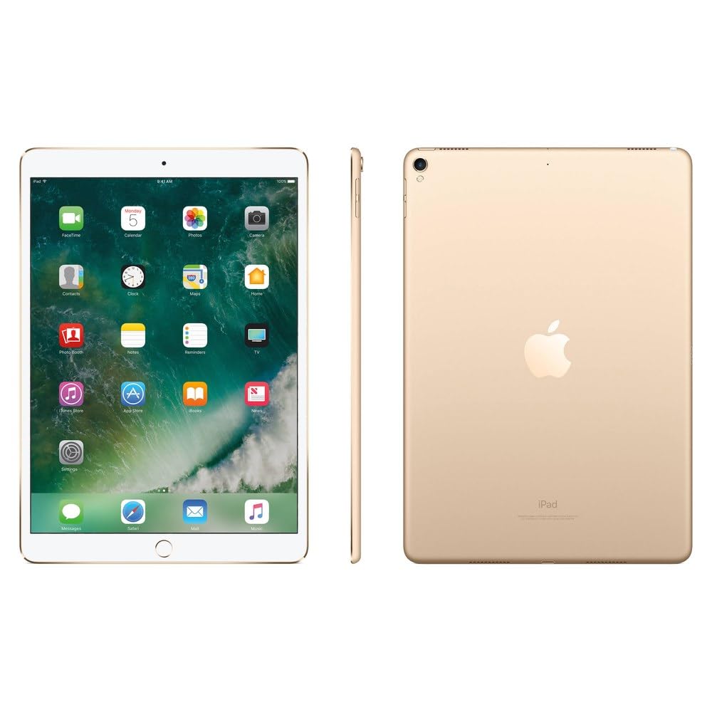 Refurbished Apple iPad Pro 10.5-inch (2017 Model) - 64GB Wi-Fi Tablet in Gold | Perfect for Work, Study & Entertainment