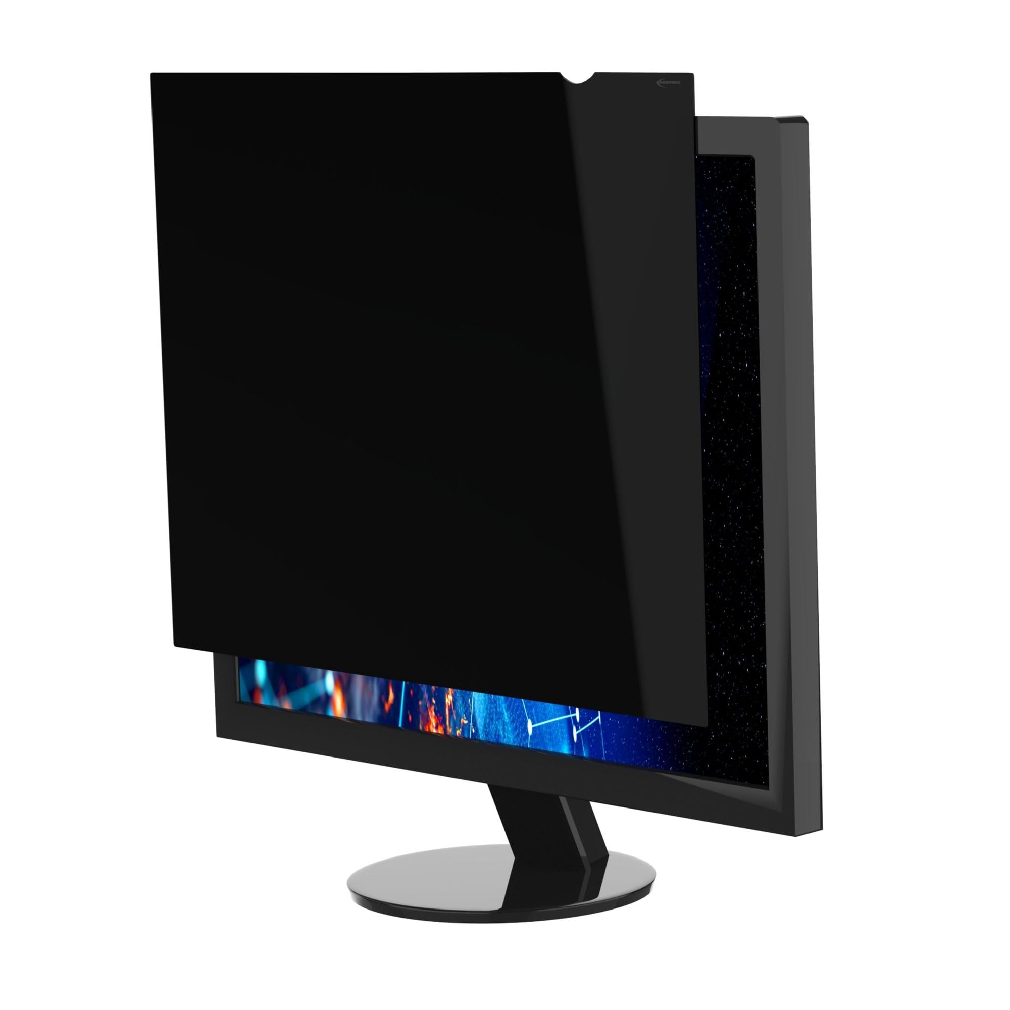 Innovera IVRBLF201 4:3 Blackout Privacy Monitor Filter for 20.1 inch LCD Screen - Perfect for Office, Banking & Confidential Workspaces