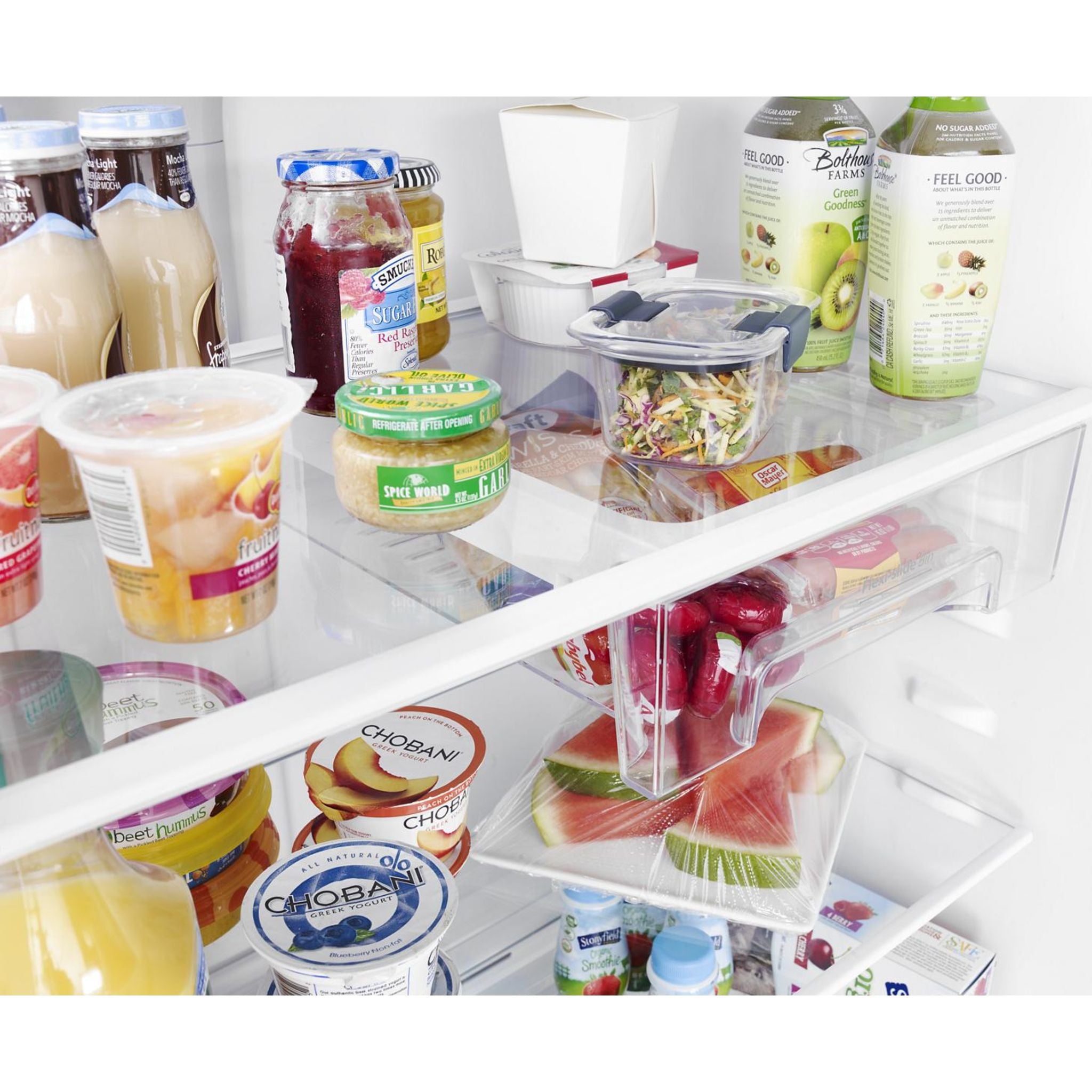 Whirlpool WRT541SZDM Top Mount Refrigerator - 21.7 Cu. Ft. Stainless Steel Energy Star Rated for Kitchen & Home Use