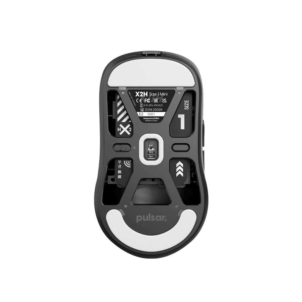 X2H Mini Gaming Mouse - Lightweight Wired USB Optical Mouse for PC, Laptop, Mac - Ergonomic Design for FPS, MOBA, MMO Games - Perfect for Esports, Office Work & Home Use