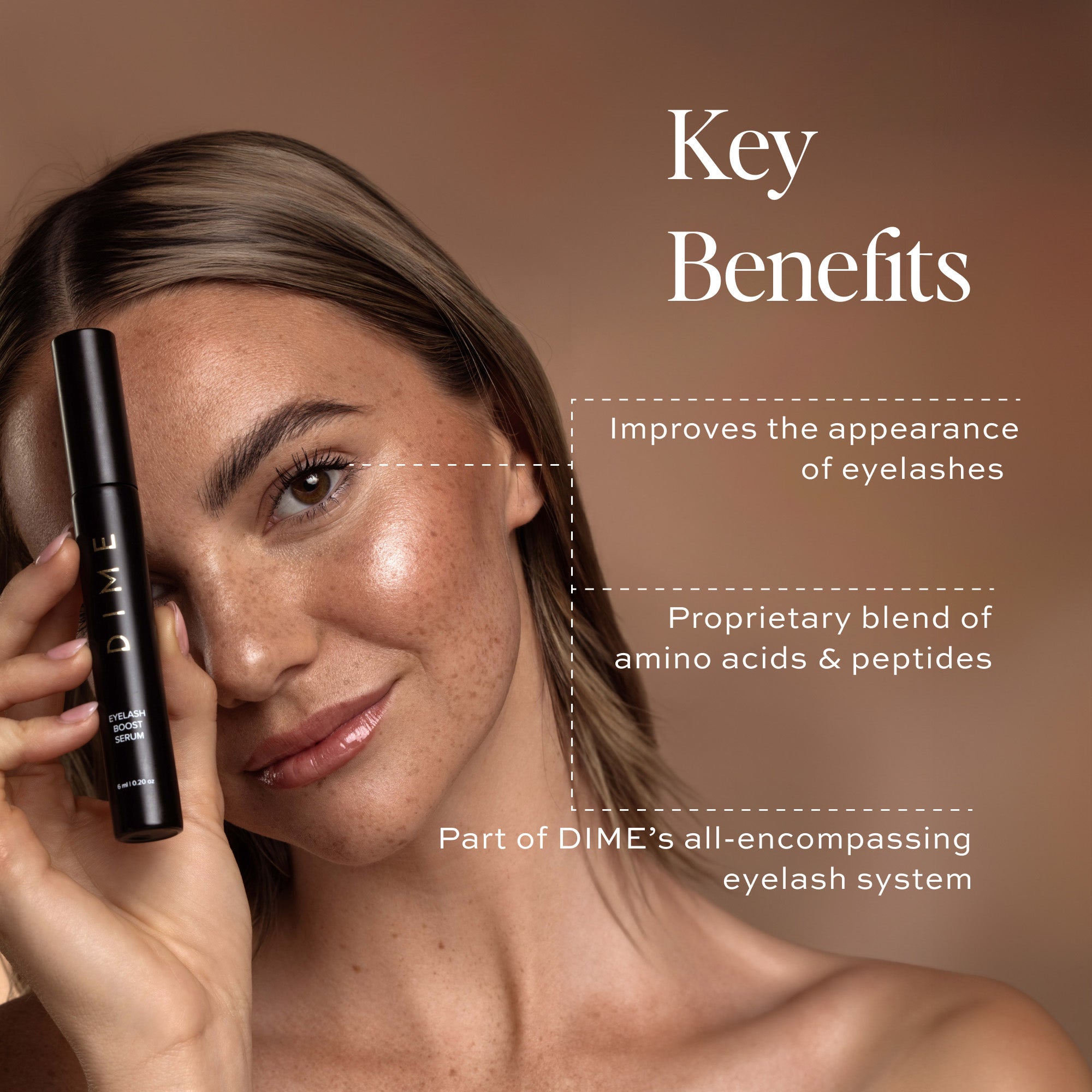 Best Eyelash Growth Serum for Longer & Thicker Lashes - Natural Lash Enhancer for Women & Men - Perfect for Daily Use & Special Occasions