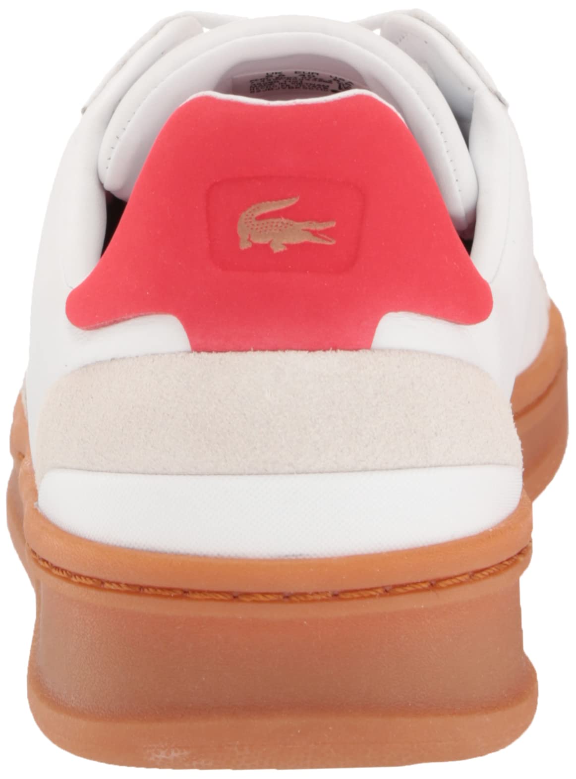 Lacoste Women's Perf-Shot Sneakers - Comfortable Casual White Tennis Shoes for Women | Perfect for Walking, Gym, and Everyday Wear