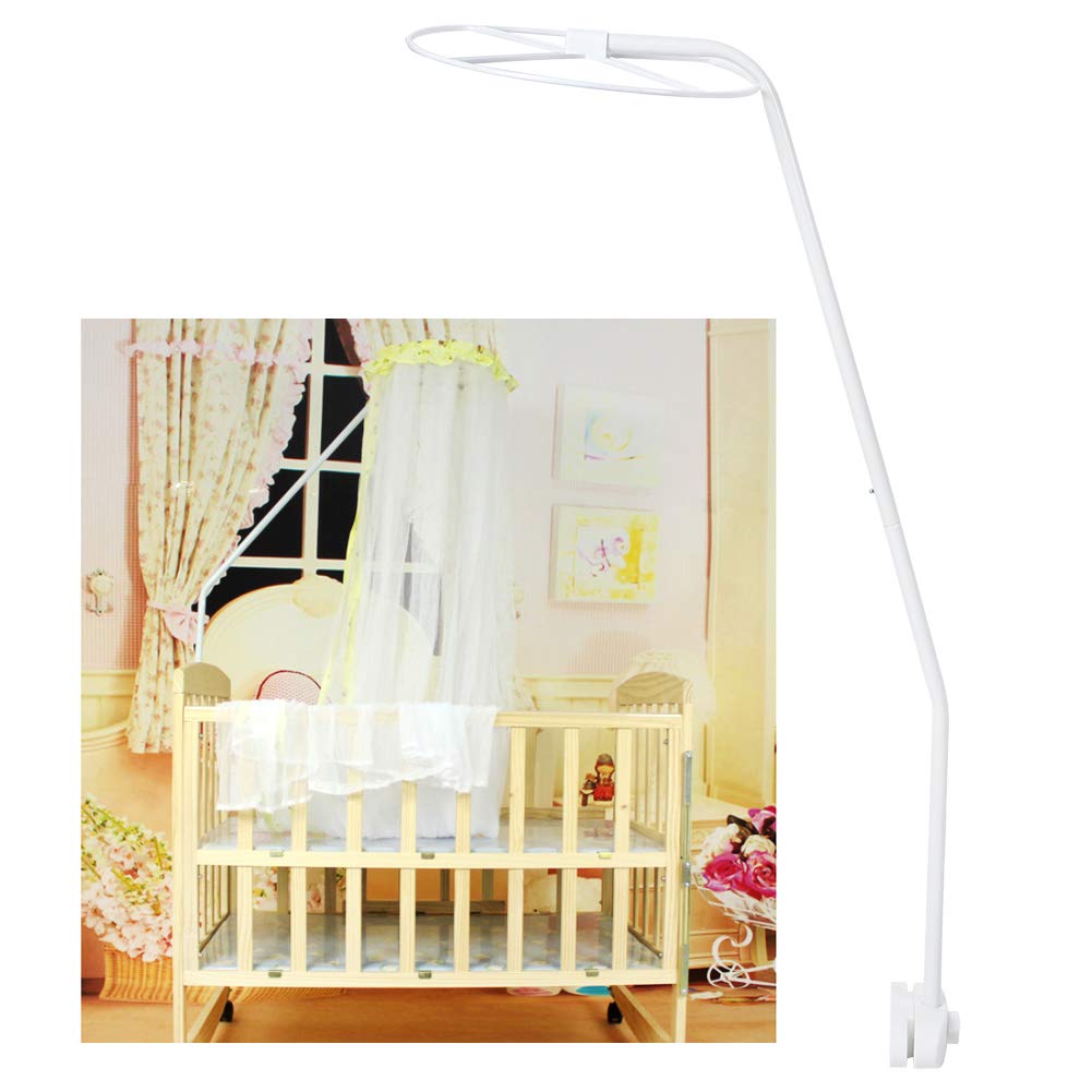 Adjustable Mosquito Net Holder Stand Set - Clip-On Crib Canopy Rack for Baby Bed, Travel & Outdoor Camping - Mosquito Net Accessories