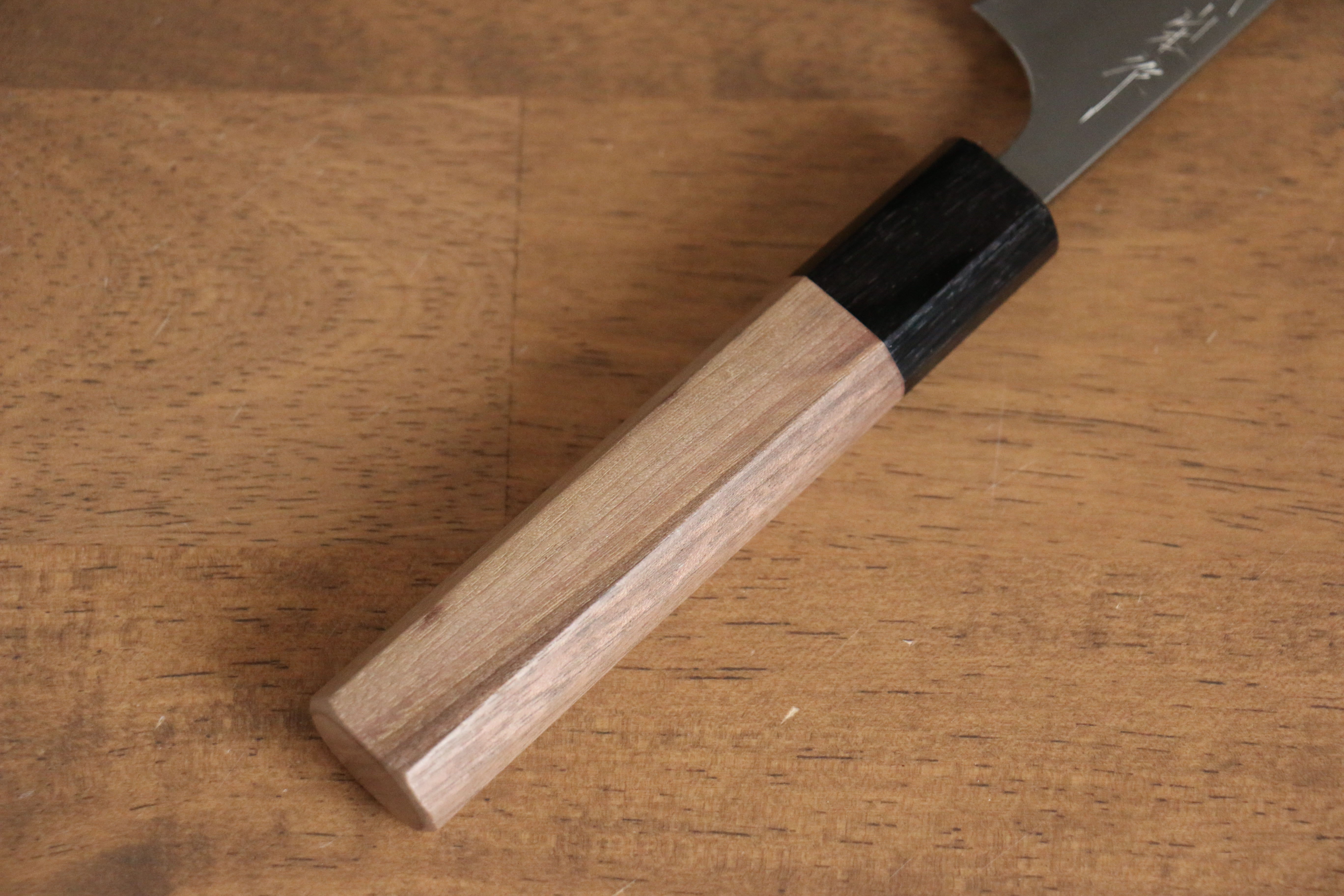 VG10 Damascus Petty Utility Knife 80mm - Nao Yamamoto Japanese Chef Knife with Walnut Handle - Perfect for Slicing, Peeling & Precision Kitchen Tasks
