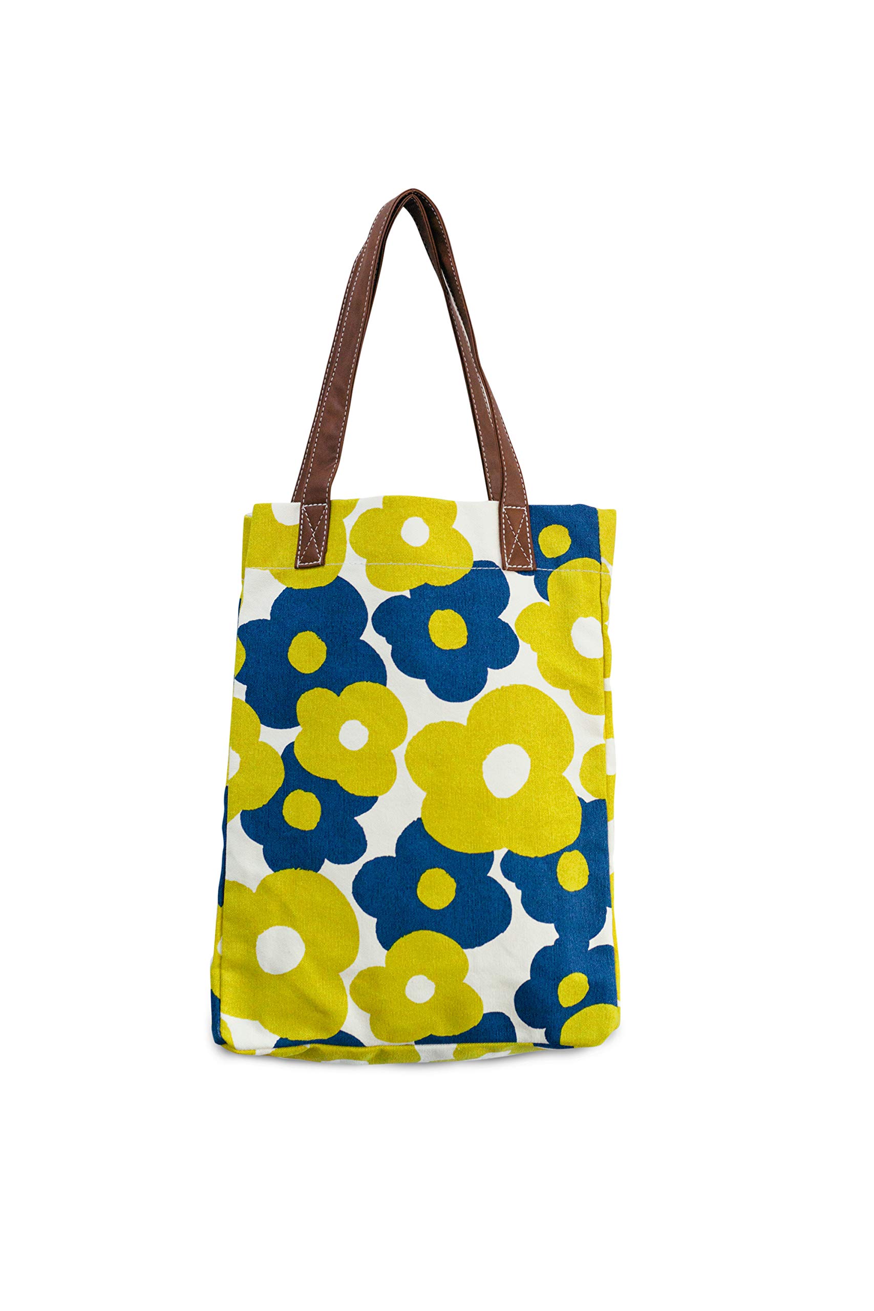 Maika Market Tote Bag - Stylish & Durable Reusable Shopping Bag for Groceries, Beach, Work & Travel | Eco-Friendly Cotton Canvas Carryall