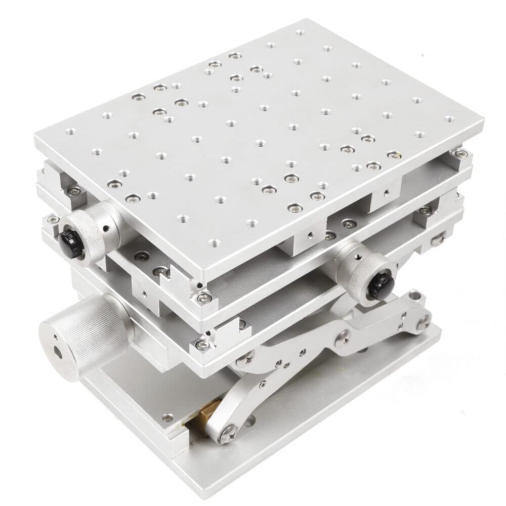 3 Axis XYZ Moving Workbench - Portable Optical Lab Marking Machine with Lifting Platform for Micro Translation | Precision 3D Marking & Engraving | Ideal for Jewelry, Electronics & Lab Work (US Stock)