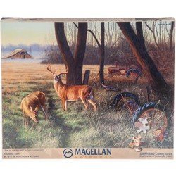 End of the Harvest 550-Piece Jigsaw Puzzle for Adults - Autumn Landscape Scenery - Perfect for Family Game Night & Relaxation