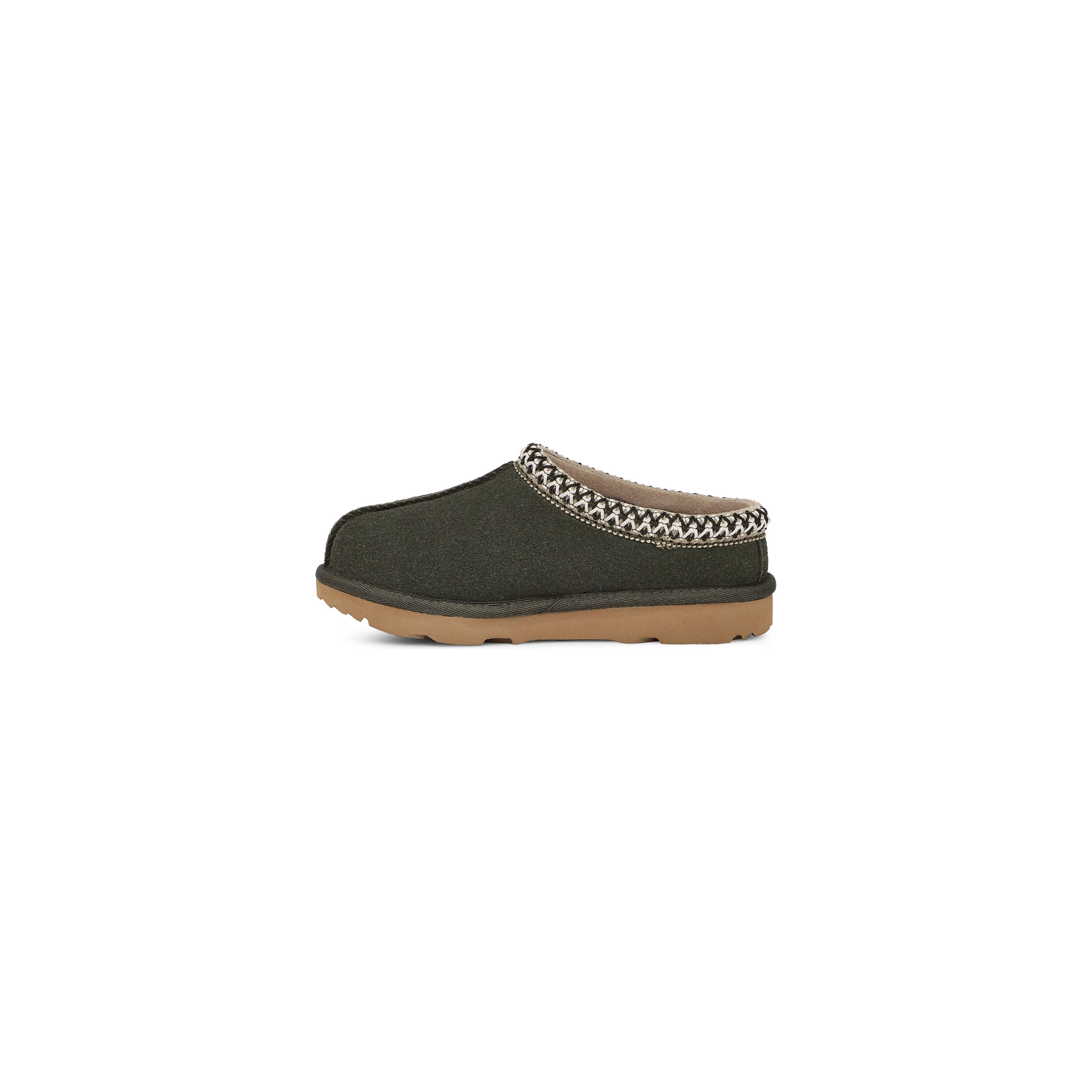 UGG Kid's Tasman II Slipper - Cozy Indoor/Outdoor House Shoes for Boys & Girls, Warm Fleece Lining, Non-Slip Sole - Perfect for Winter, Home, School & Playtime (Forest Night)