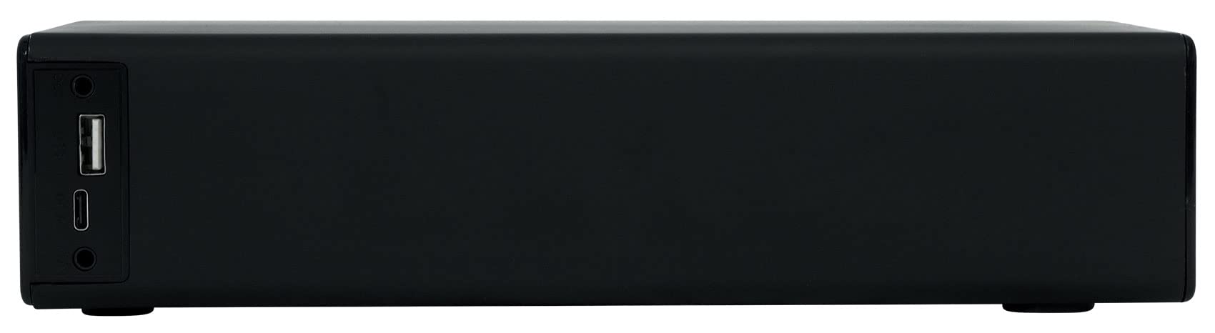 Technical Pro UHFBAR Rechargeable Sound Bar PA System with UHF Wireless Microphones & Bluetooth - Perfect for Karaoke, Home Theater, and Live Performances