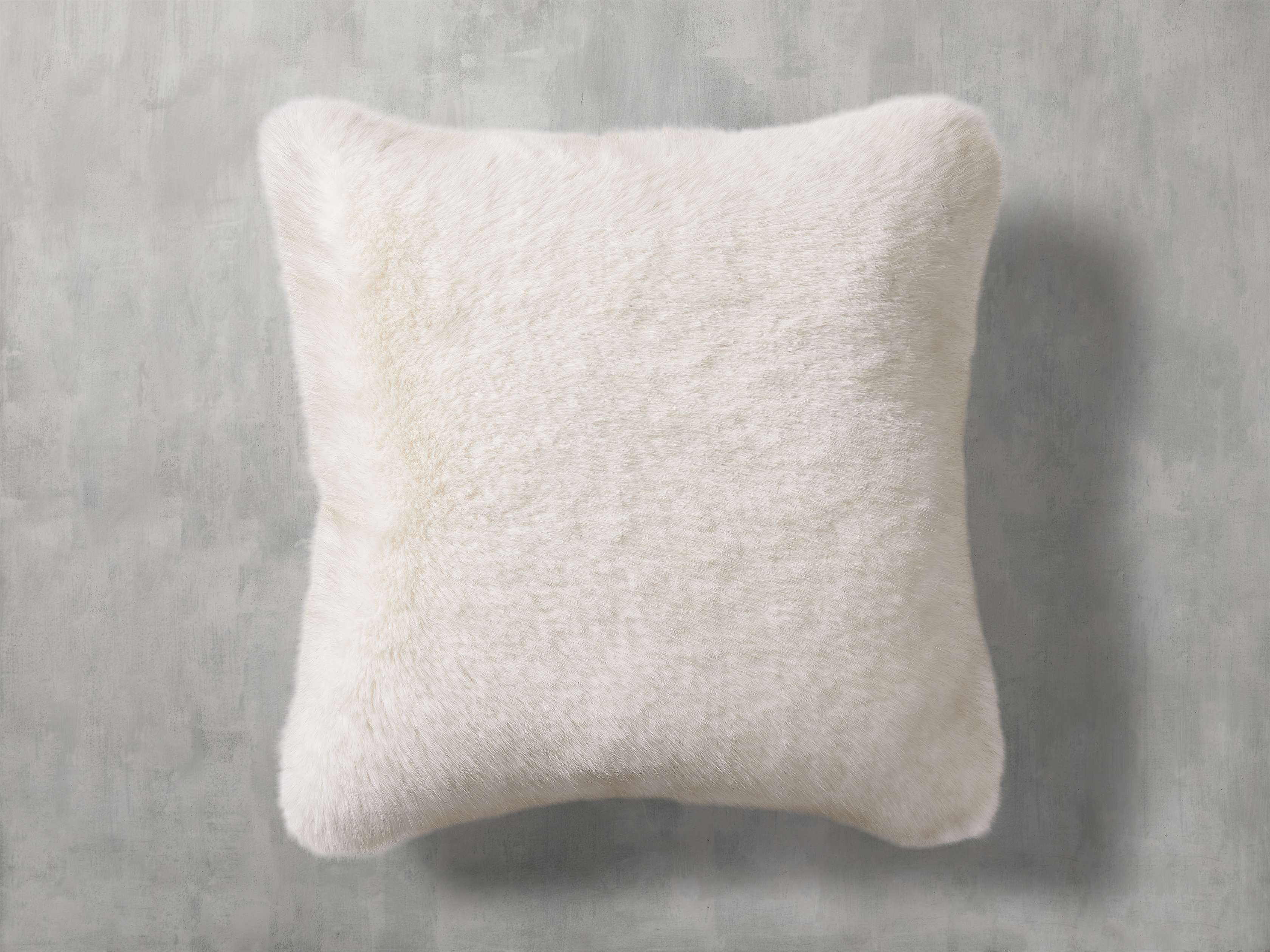 Fairbanks Faux Fur Pillow Cover - Soft Luxury Decorative Throw Pillow Case for Couch, Bed & Home Decor - Cozy Winter Living Room Accessories