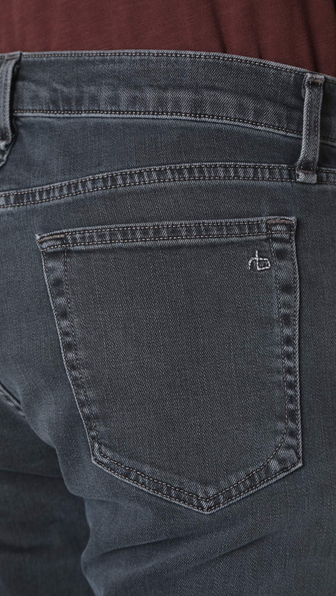 rag & bone Men's Fit 2 Mid-Rise Slim Fit Jeans - Blue Denim (Size 30) | Comfortable & Stylish for Casual Wear, Office & Night Out
