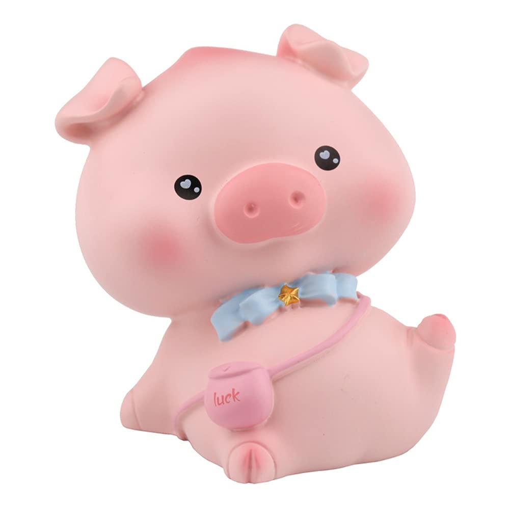 Cute Cartoon Pig Car Dashboard Decor - Funny Shaking Head Animal Ornament for Car Interior Accessories | Perfect for Dashboard Decoration, Gift Idea, and Car Accessories Customization